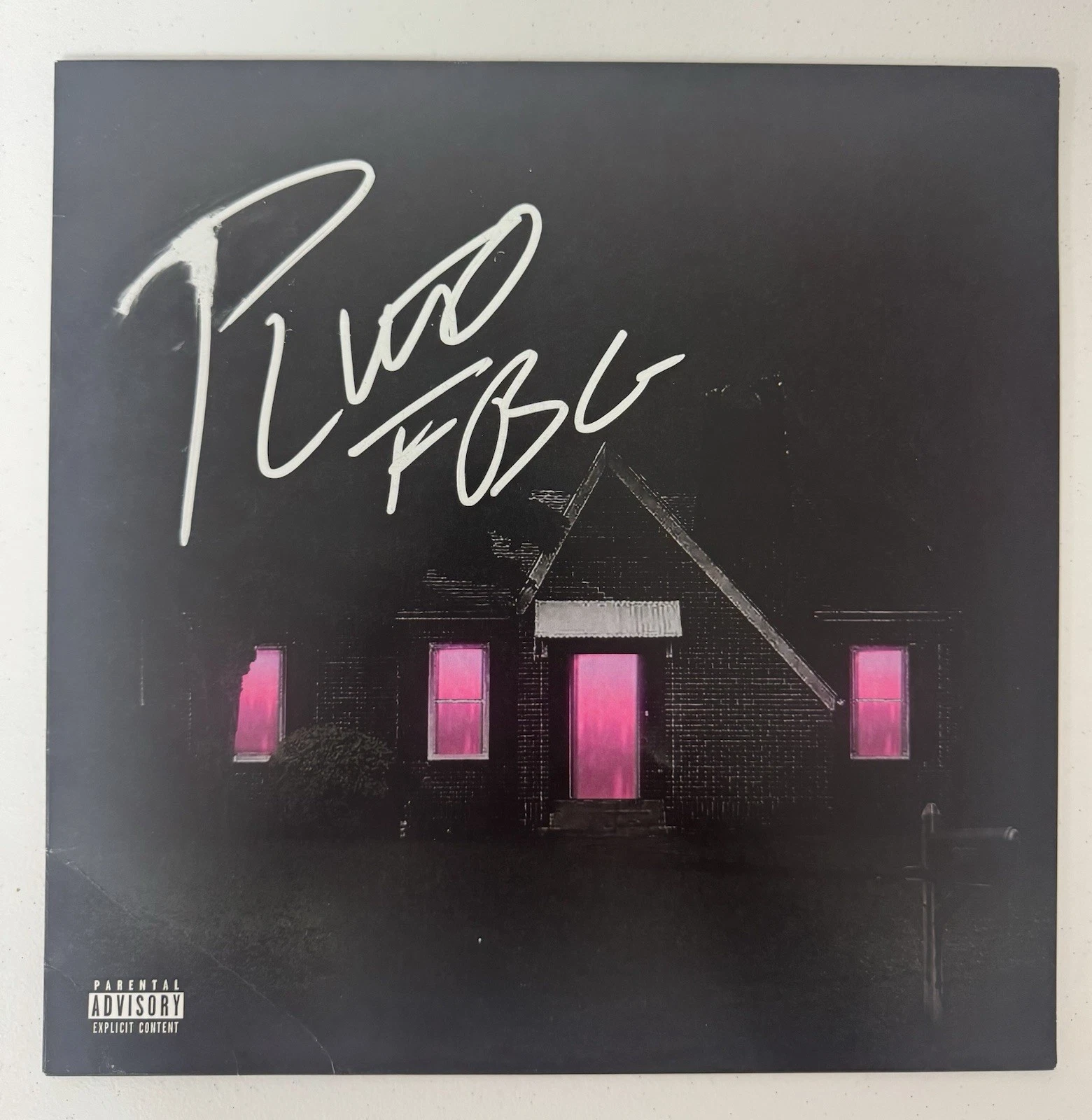 Future Rapper Autographed Mixtape Pluto Vinyl Beckett BAS COA