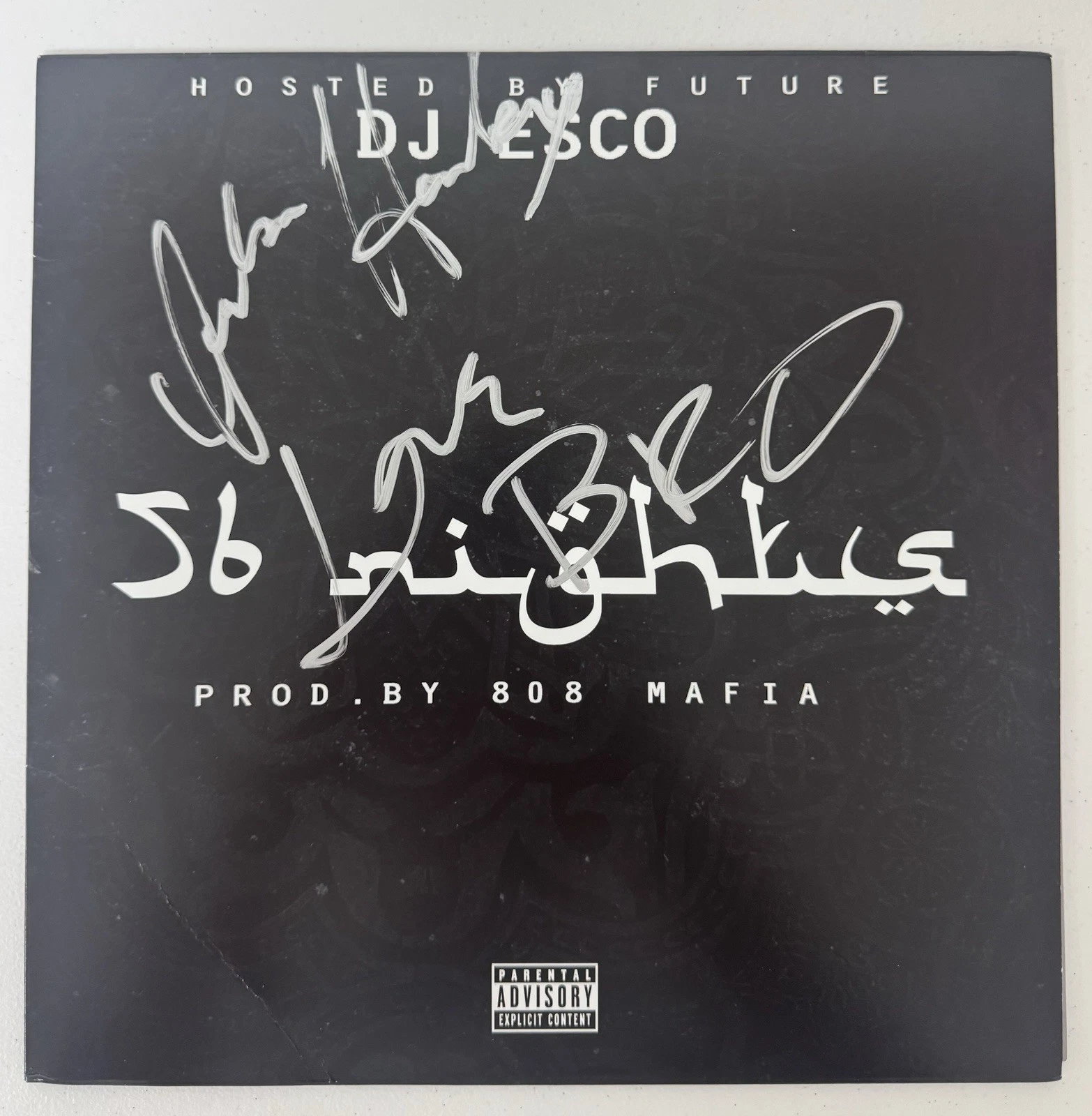 Future Rapper Autographed 56 Nights Vinyl Record Beckett BAS COA