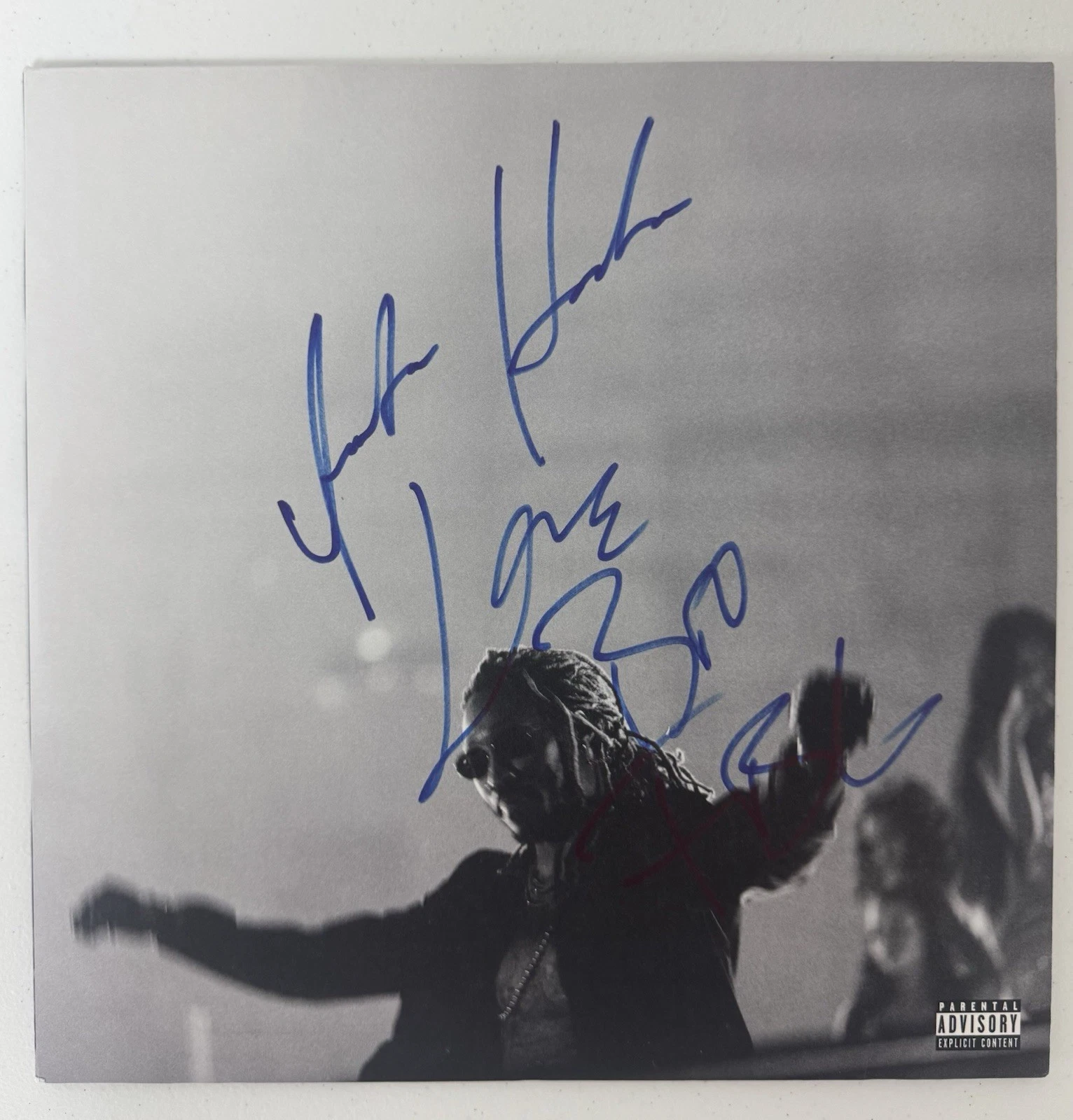 Future Rapper Autographed High Off Life Vinyl Record LP Beckett BAS COA