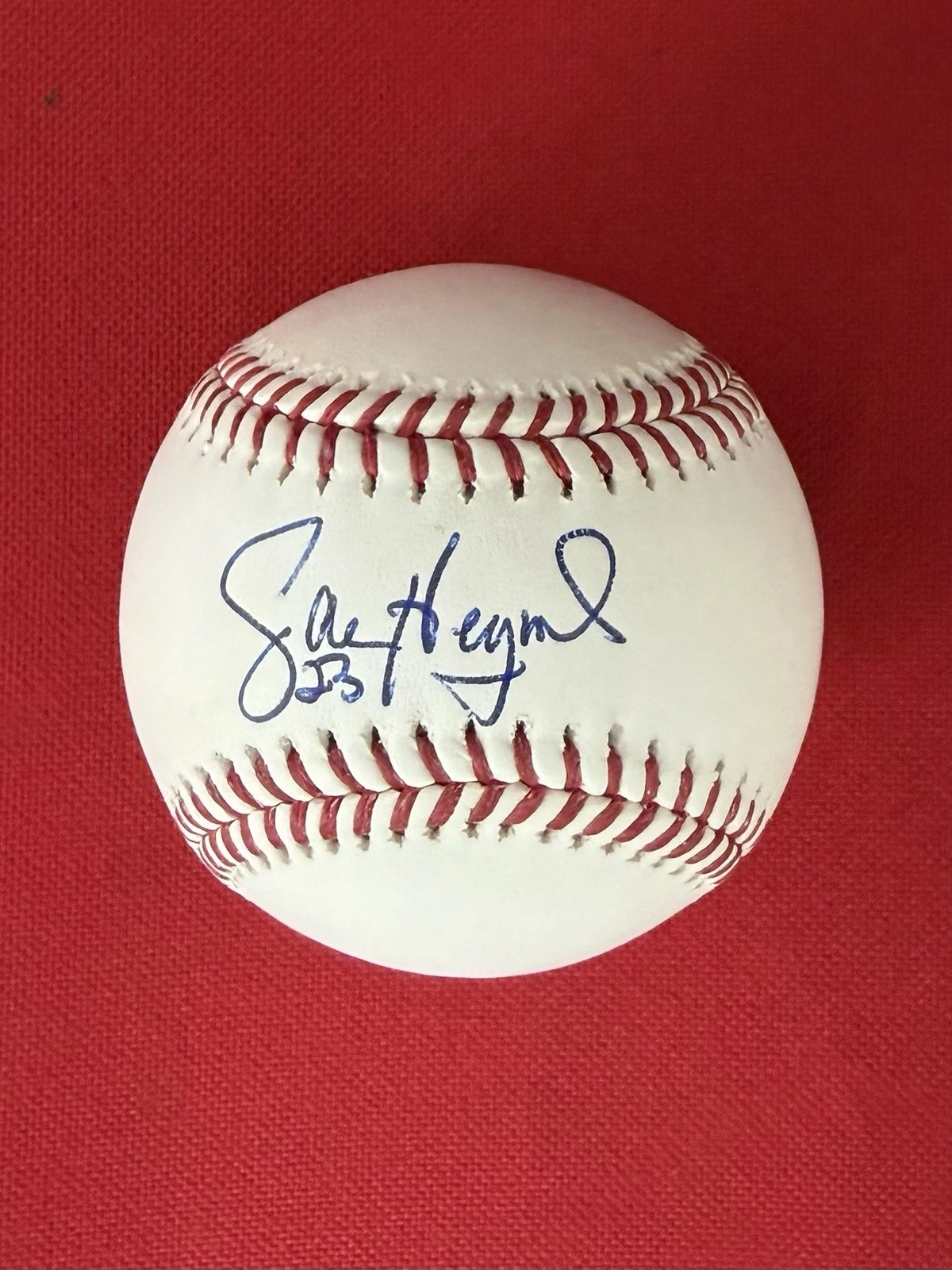 Jason Heyward Chicago Cubs Autographed Baseball WS Champ Beckett BAS COA