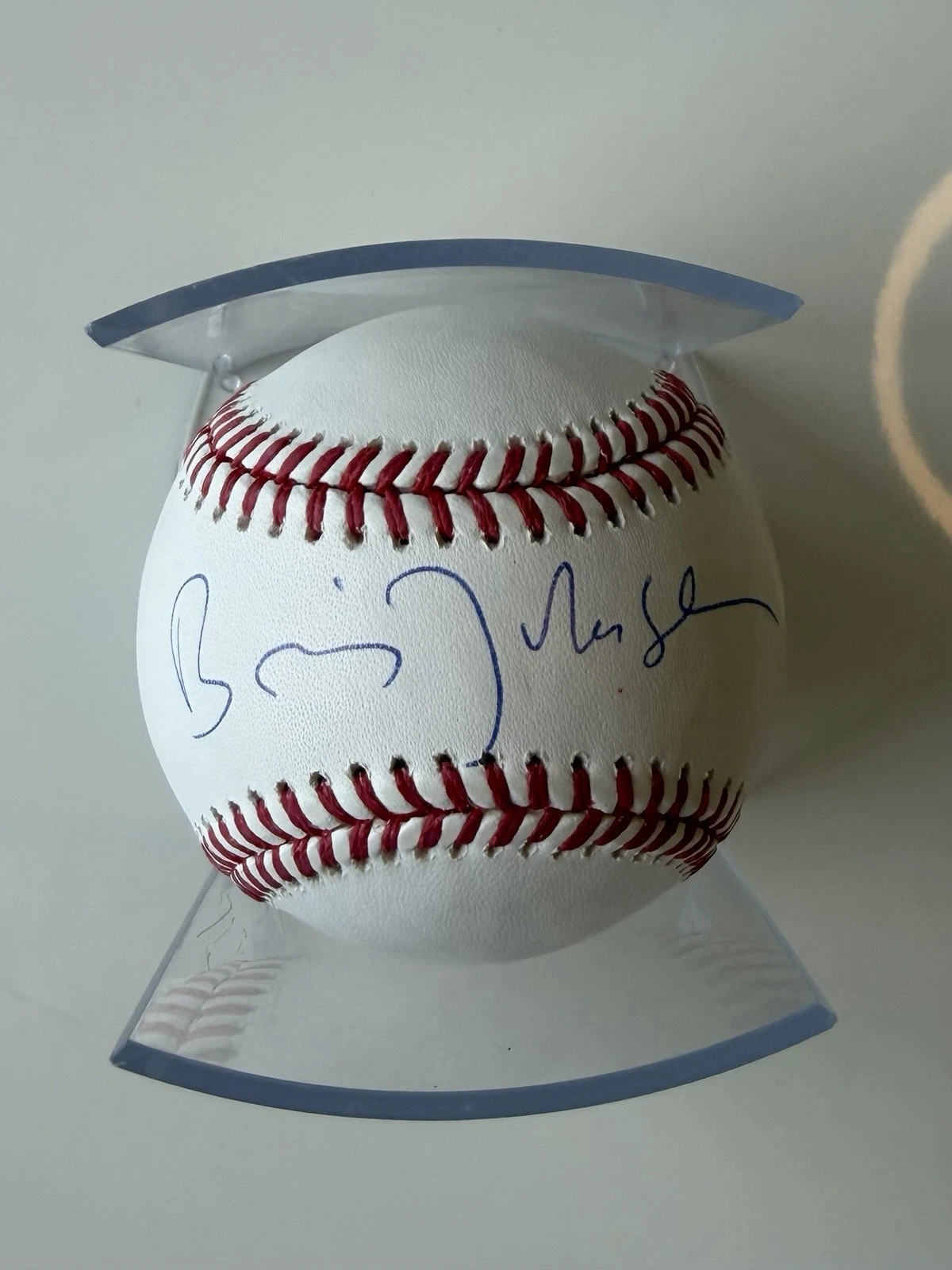 Boris Johnson United Kingdom Prime Minster Autographed Baseball Rare Beckett