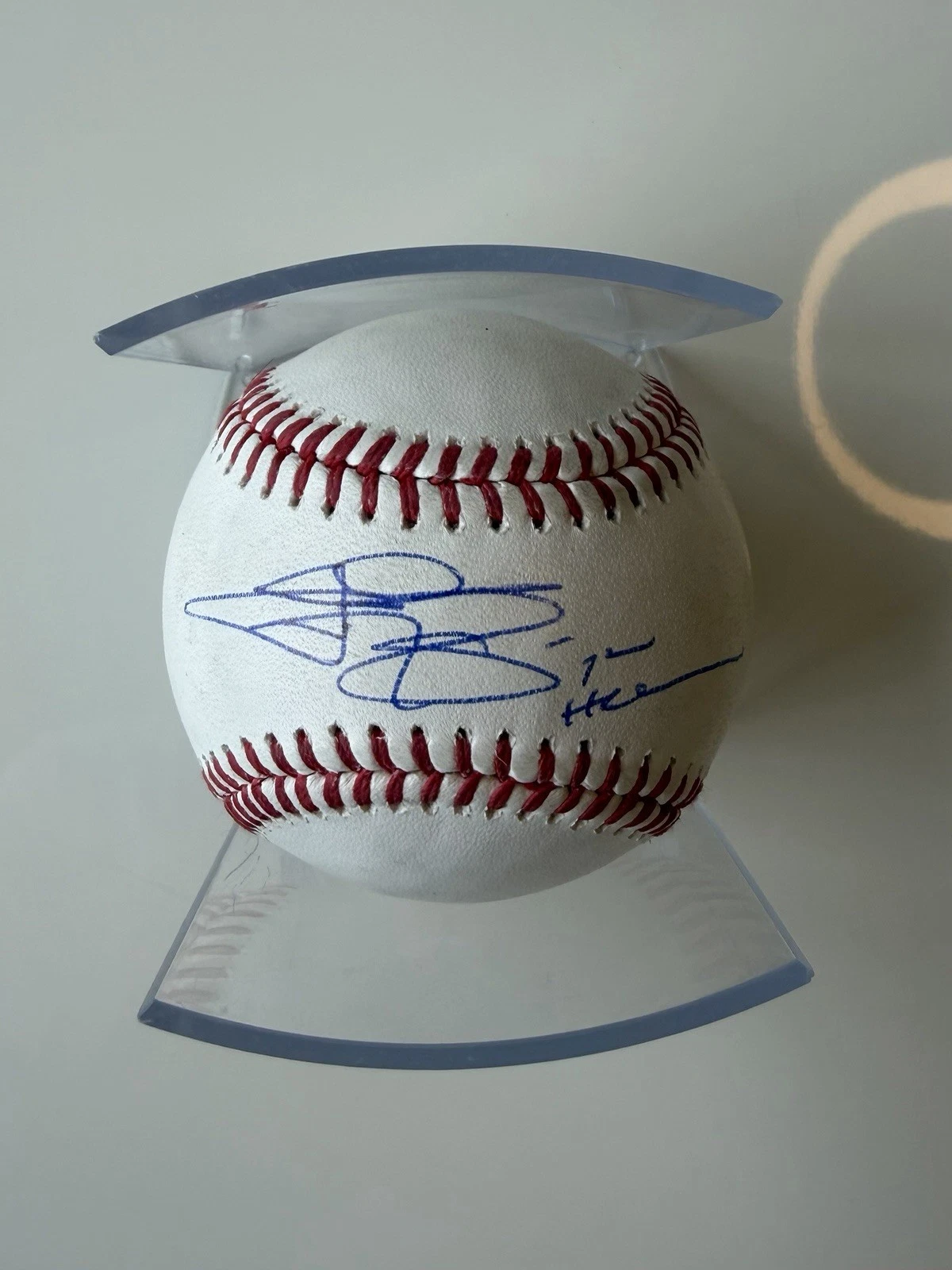 Johnny Manziel Autographed Baseball 2012 Heisman Beckett BAS COA