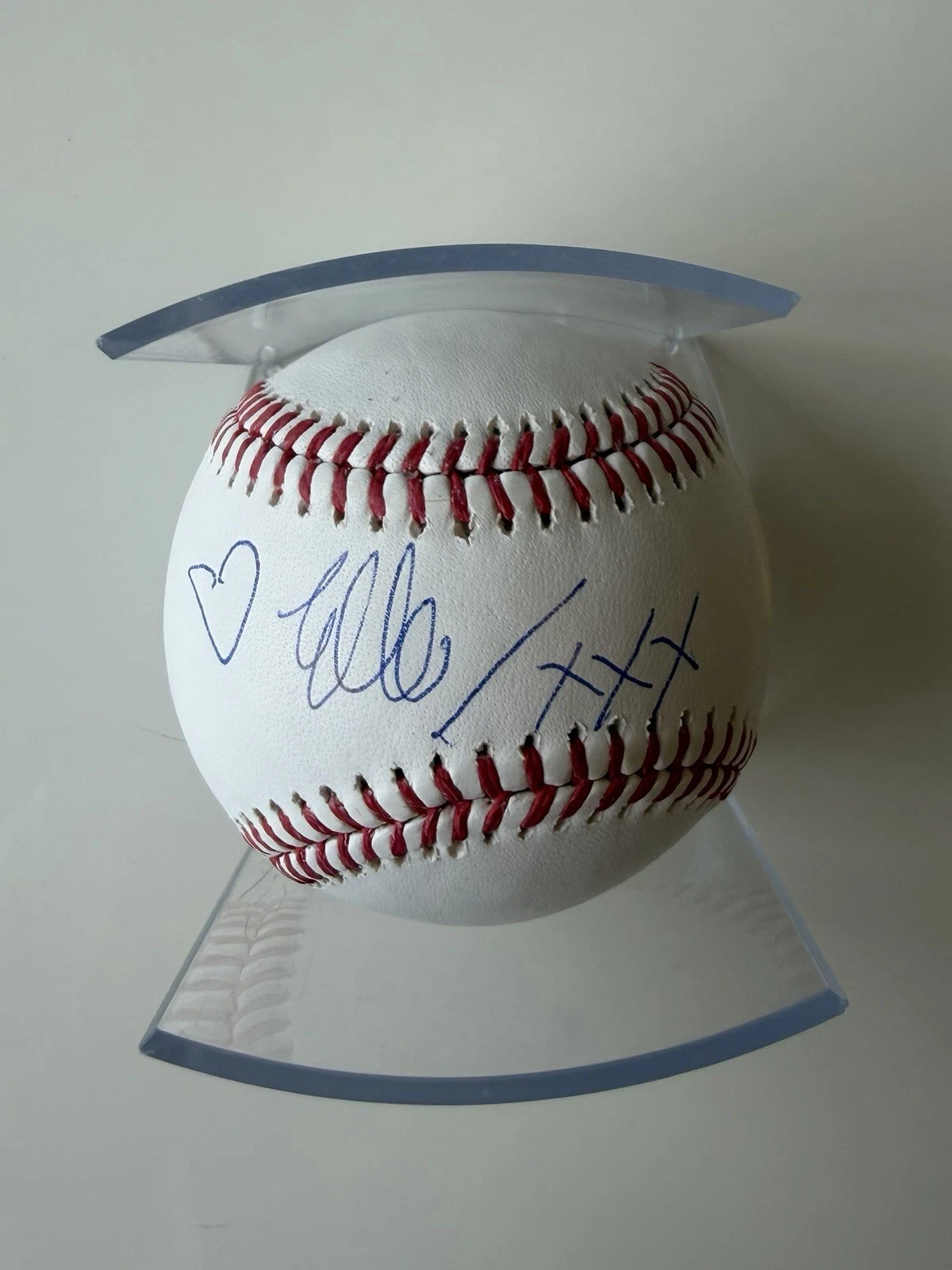 Elle Macpherson Autographed Baseball Super Model Beckett BAS COA