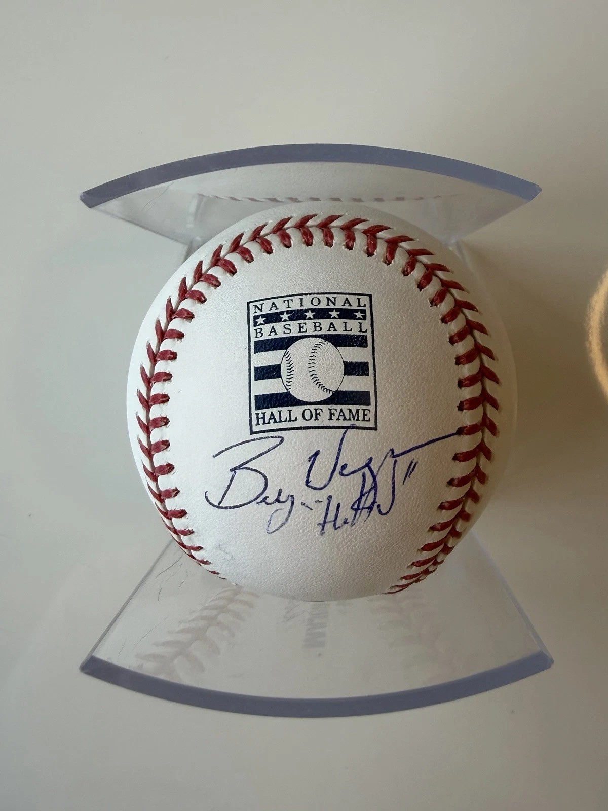 Billy Wagner Autographed Hall of Fame Baseball Beckett BAS COA