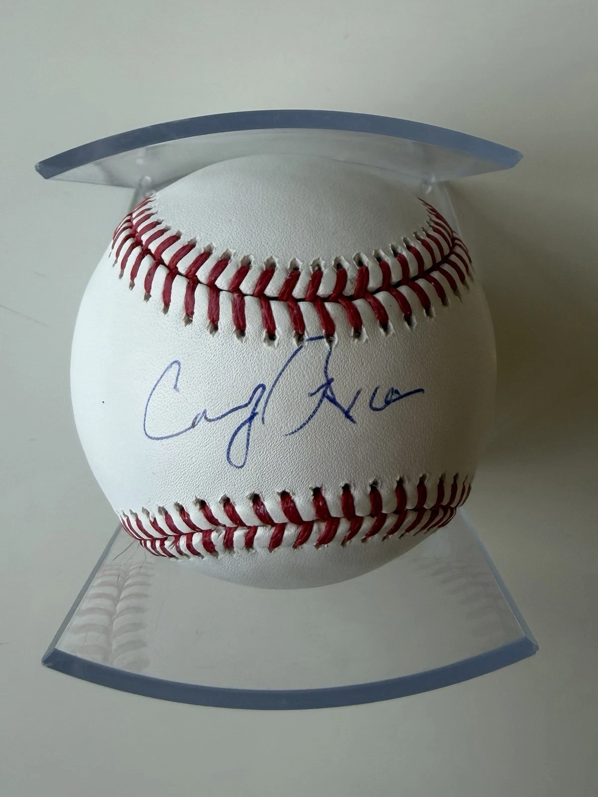 Condoleezza Rice Auotgraphed Baseball US Secretary of State Beckett BAS COA