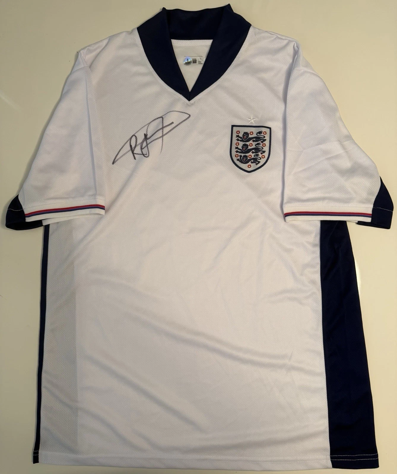 Reece James England Autographed Jersey Chelsea Beckett JSA COA
