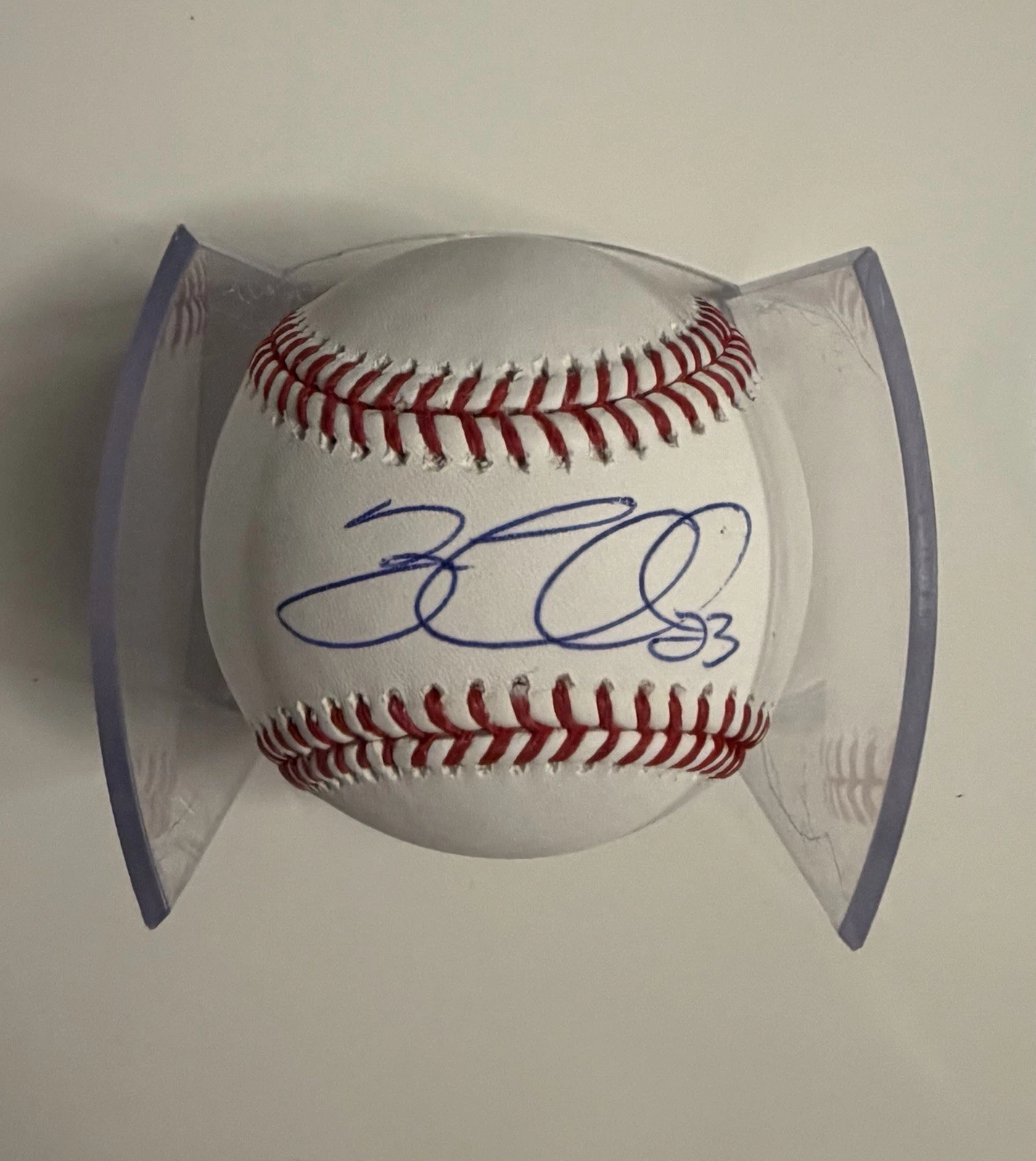 Zac Gallen Arizona Diamondbacks Autographed Baseball Star JSA COA