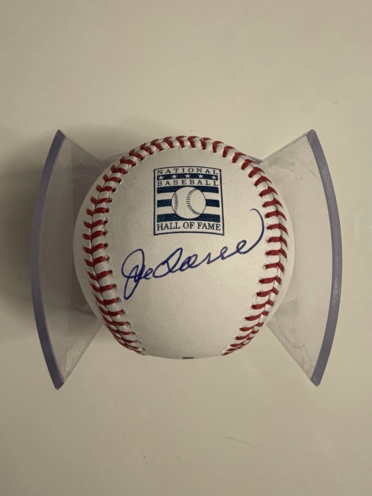 Joe Torre New York Yankees Autographed Hall of Fame Baseball JSA COA