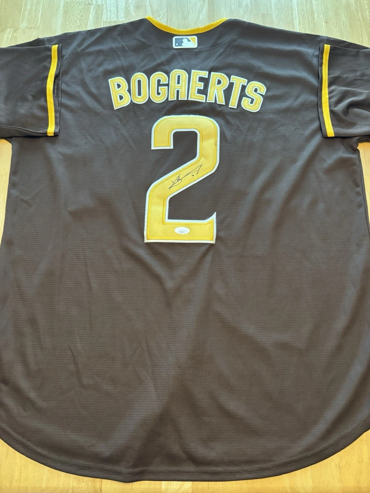 Xander Bogaerts Signed Autographed San Diego Padres Jersey. JSA Coa