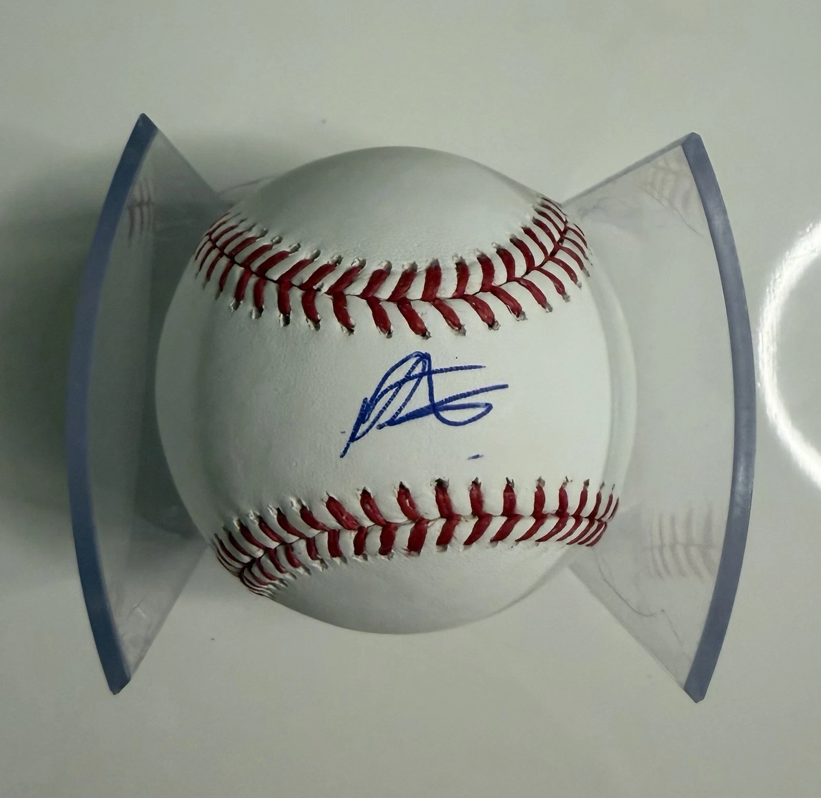 Nestor Cortes Milwaukee Brewers Autographed Baseball Yankees JSA COA