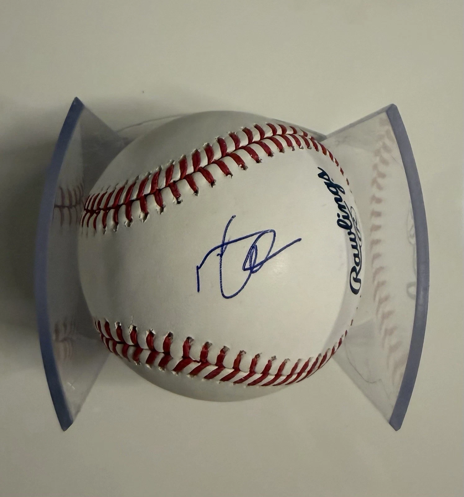 Nestor Cortes Milwaukee Brewers Autographed Baseball Yankees JSA COA