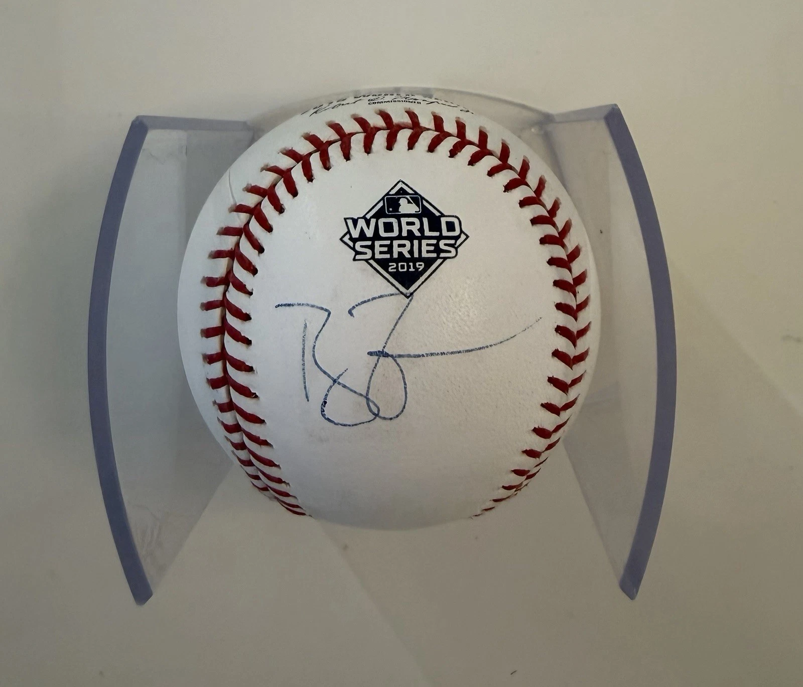 Ryan Zimmerman Washington Nationals Autographed 2019 World Series Baseball JSA