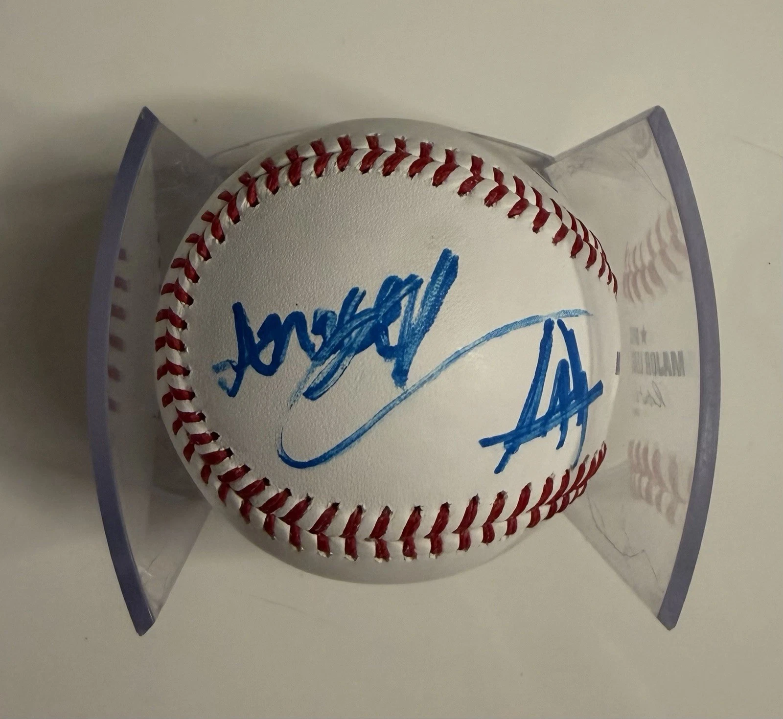 Anuel AA Autographed Baseball Latin Rap Spanish JSA COA