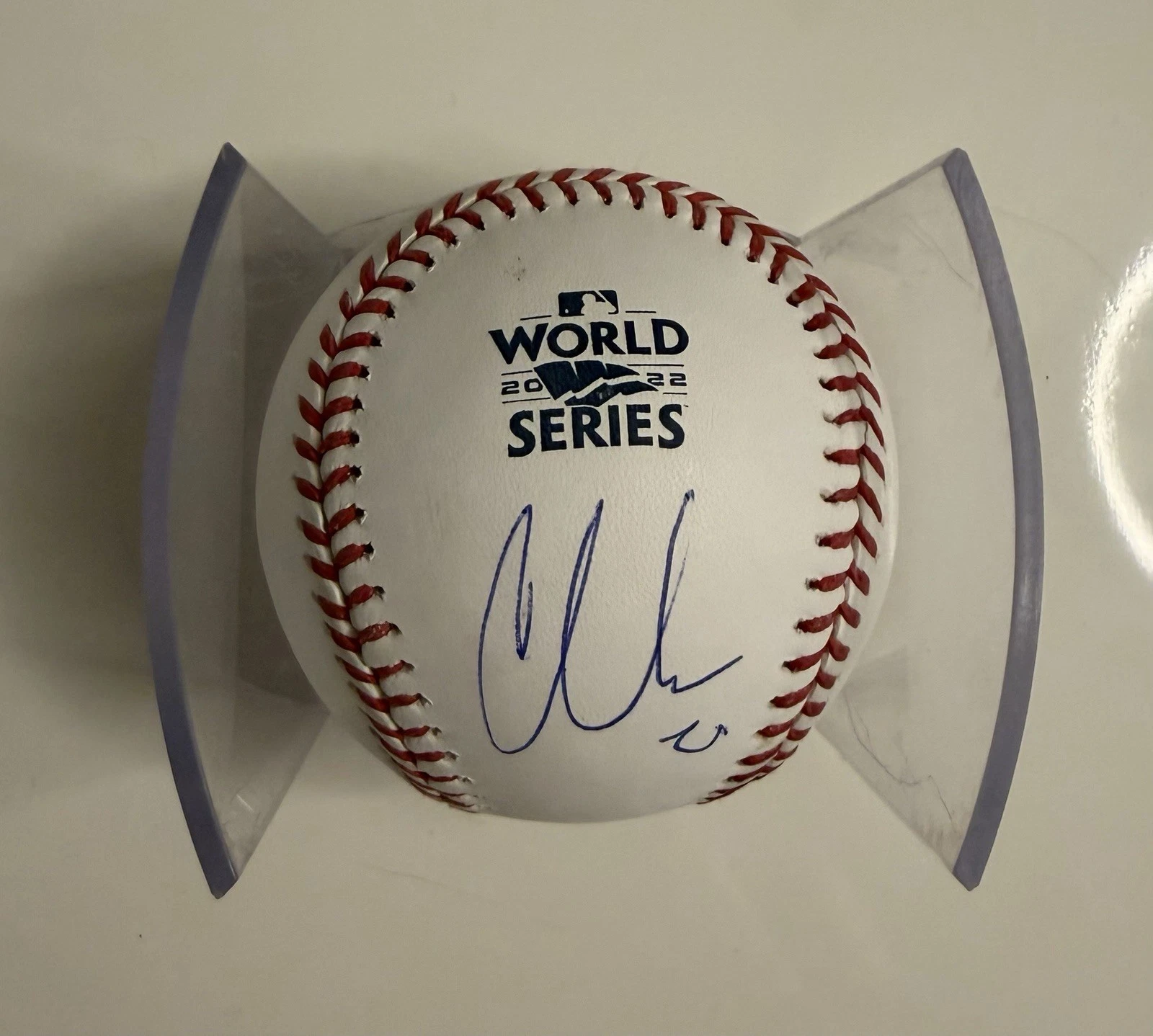Chas McCormick Houston Astros Autographed 2022 World Series Baseball JSA COA