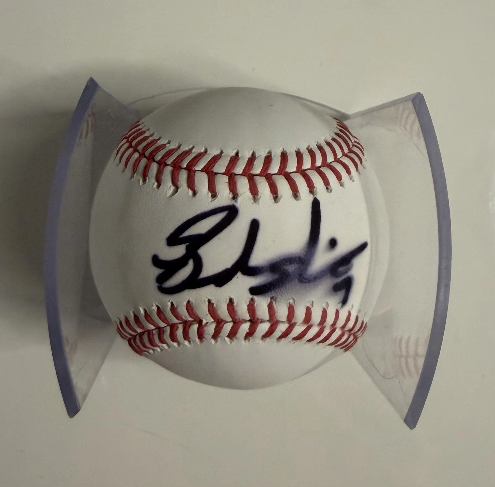 Brandon Nimmo New York Mets Autographed Baseball Star JSA COA READ