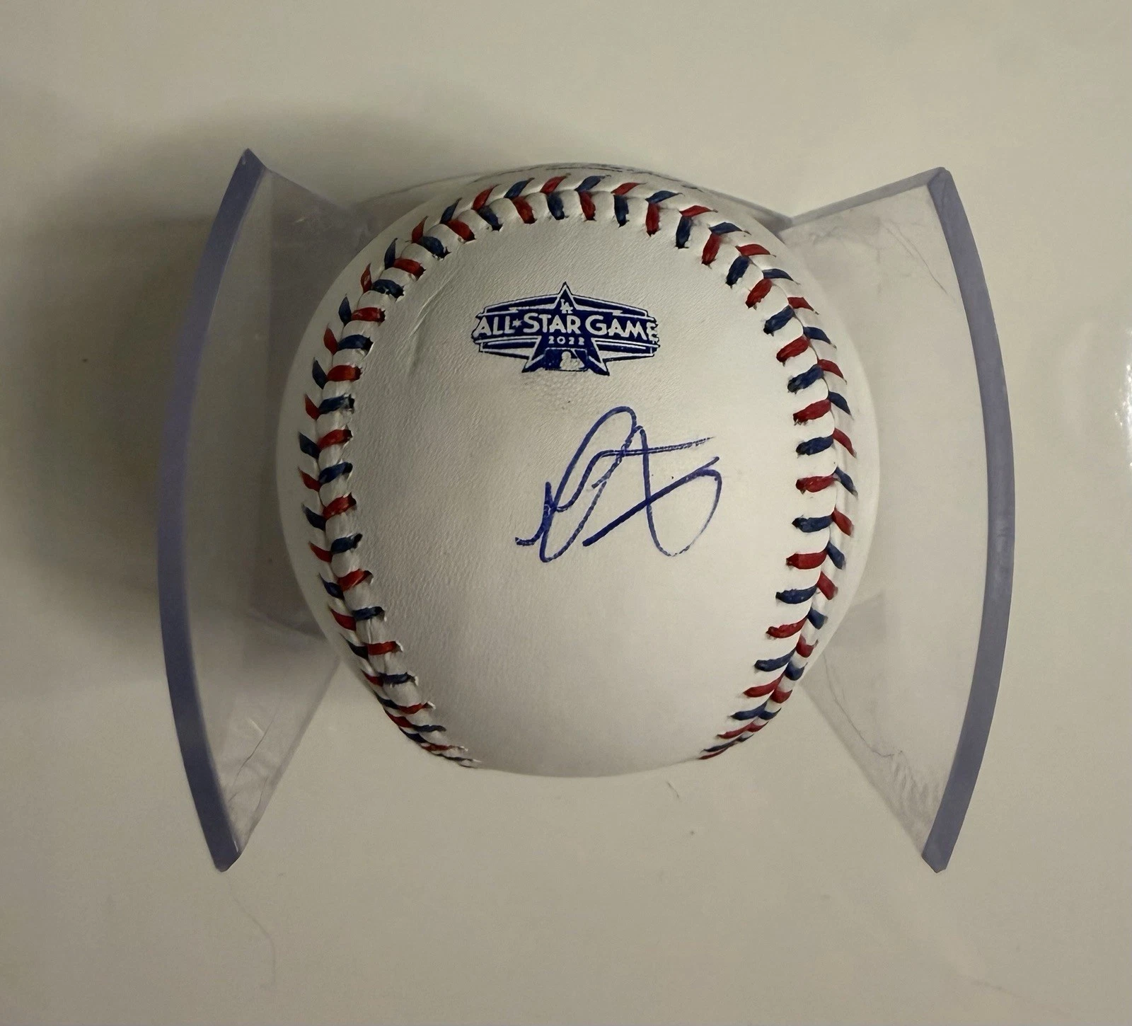 Nestor Cortes Brewers Autographed 2022 All Star Game Baseball Yankees JSA COA