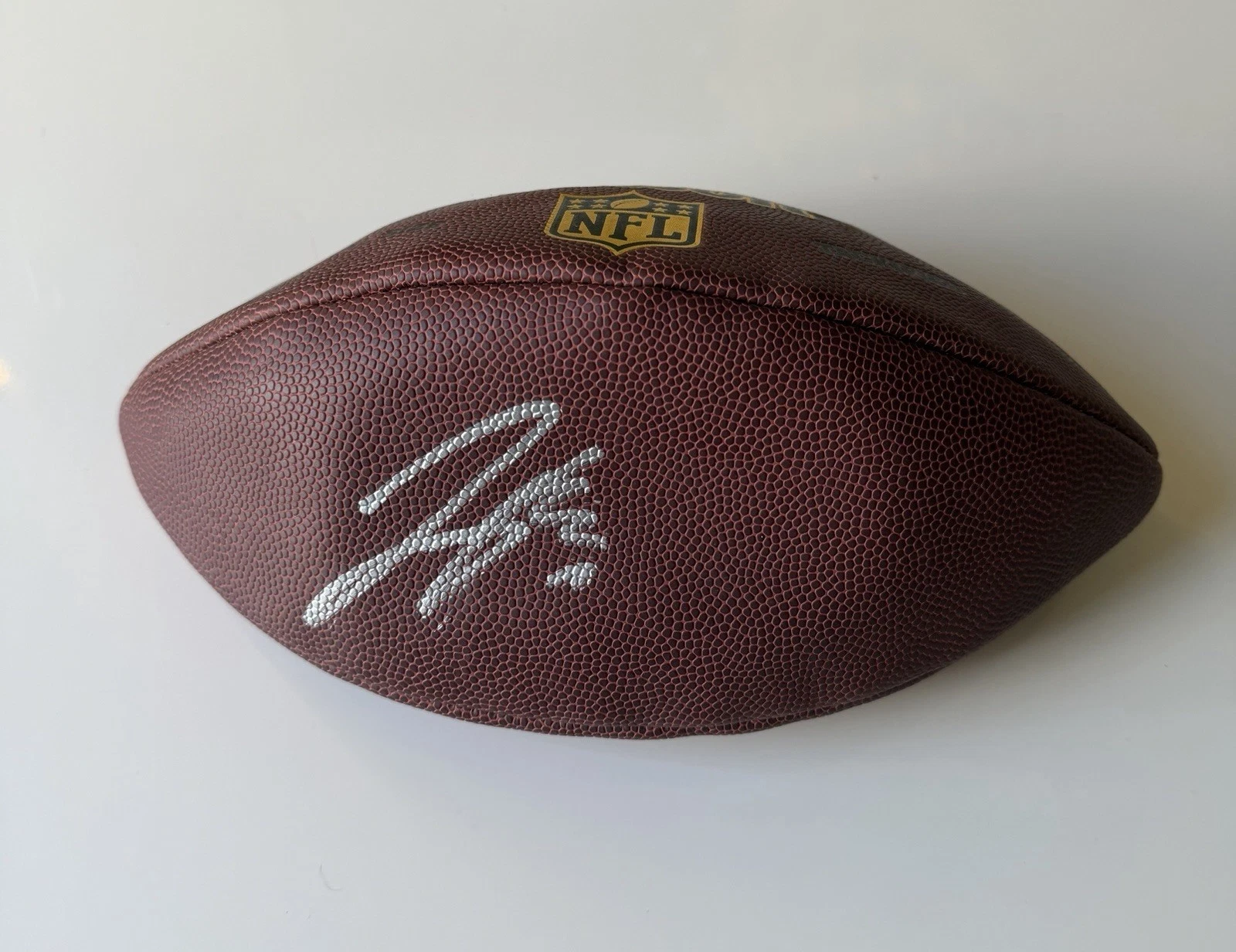 Joe Burrow Cincinnati Bengals Autographed NFL Wilson Football Rare JSA COA