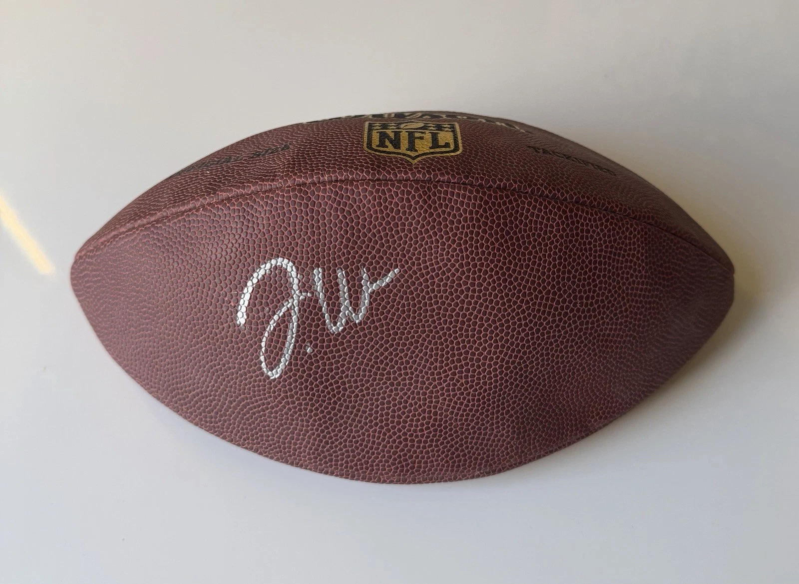 Jaylen Waddle Miami Dolphins Autographed Wilson NFL Football NFL Star JSA COA