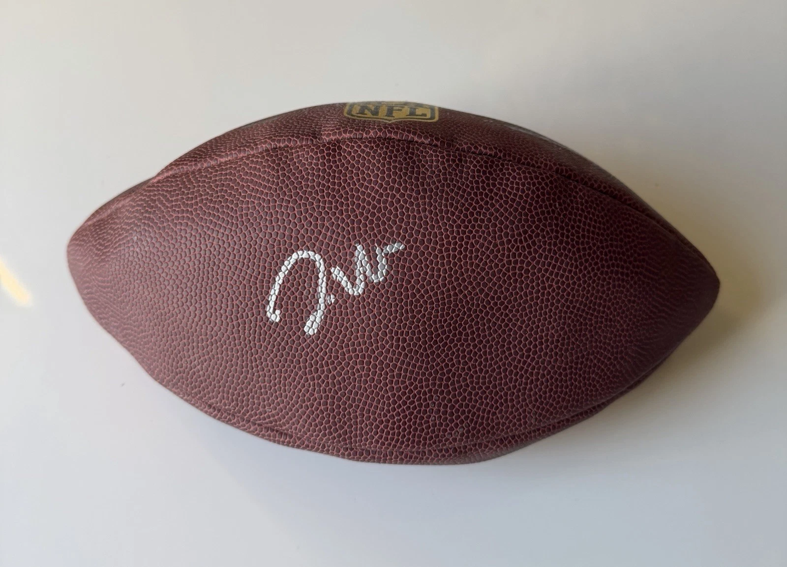 Jaylen Waddle Miami Dolphins Autographed Wilson NFL Football NFL Star JSA COA