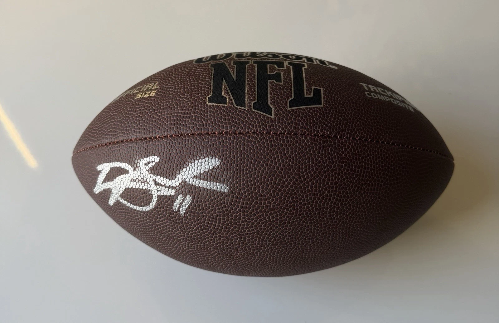 Carson Beck Miami Hurricanes Autographed Wilson ALL PRO Football Rare JSA COA