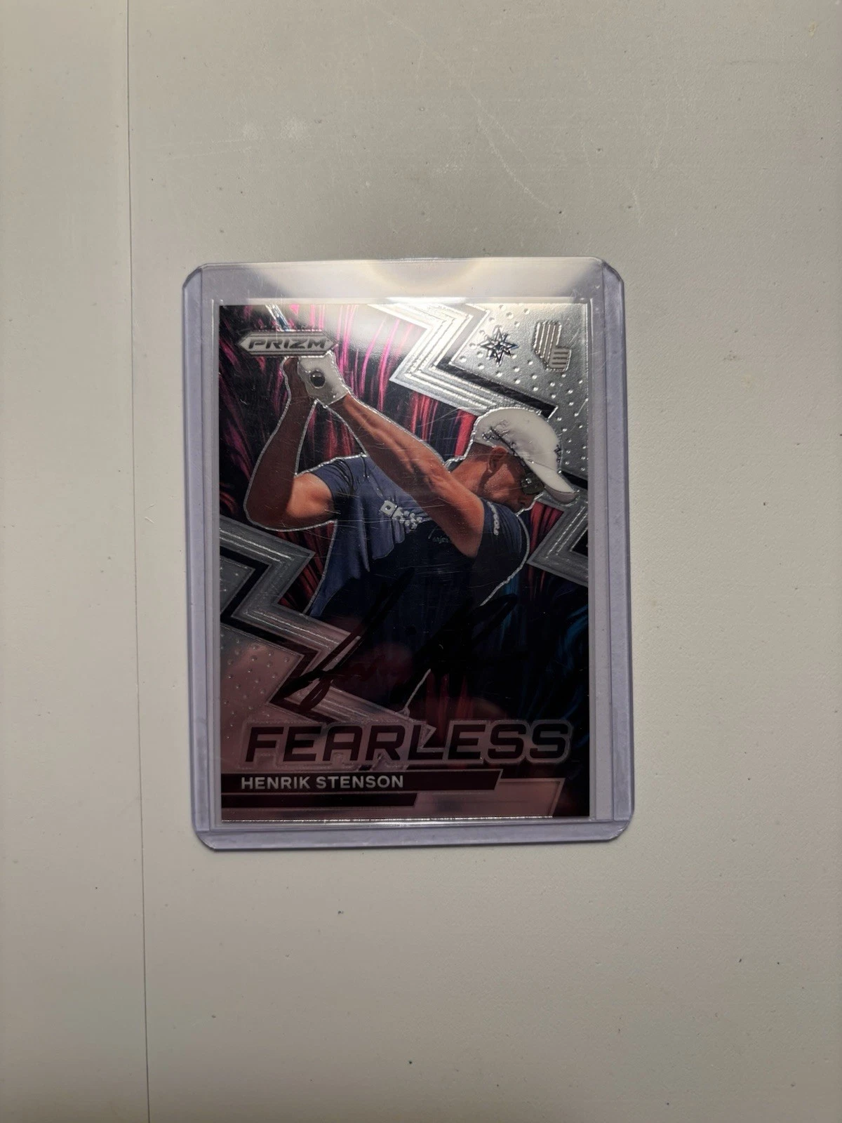 2024 Panini Prizm LIV Signed Henrik Stenson Fearless  Autographed Card