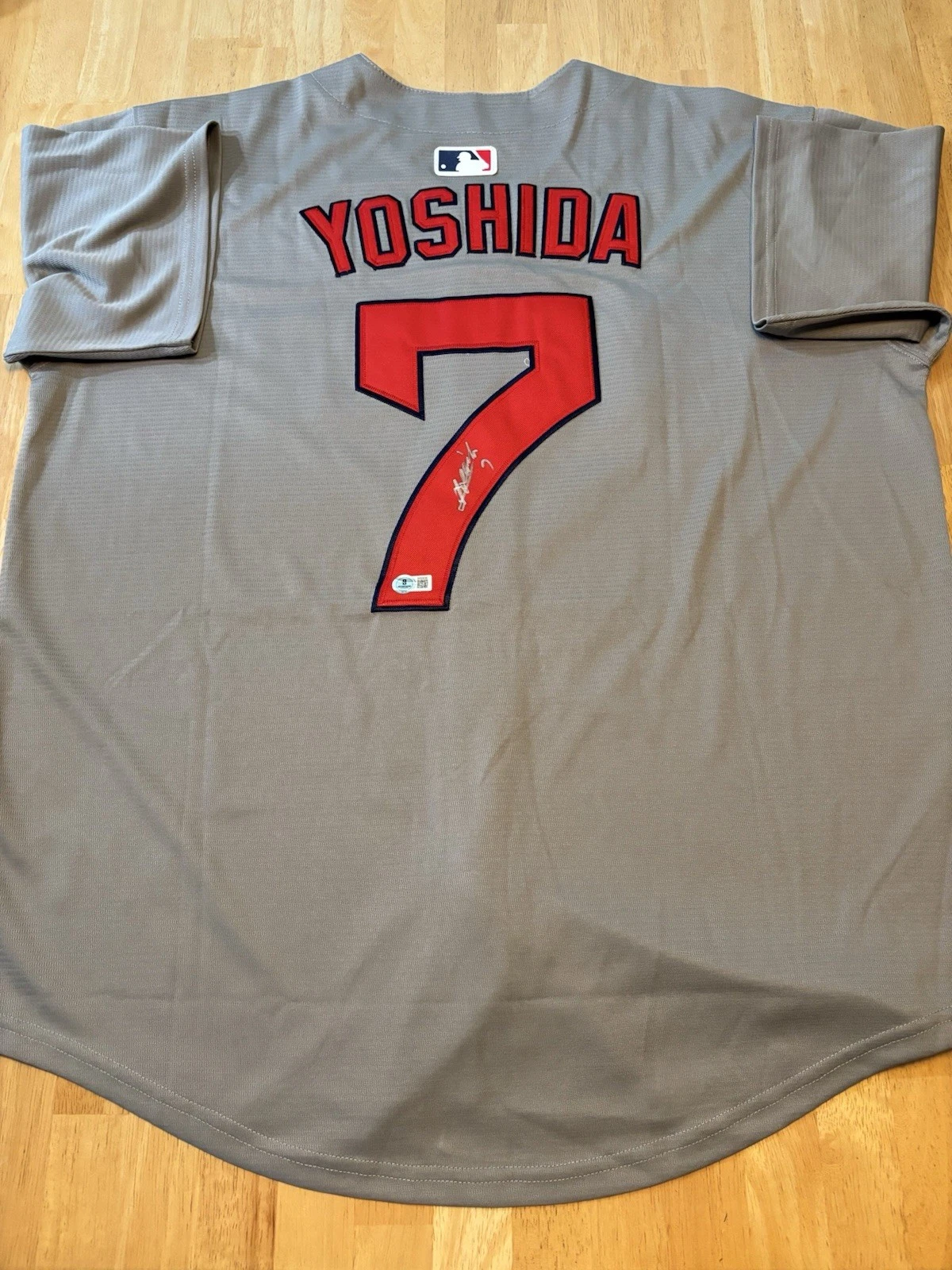 Masataka Yoshida Boston Red Sox Autographed Signed Jersey Beckett Coa