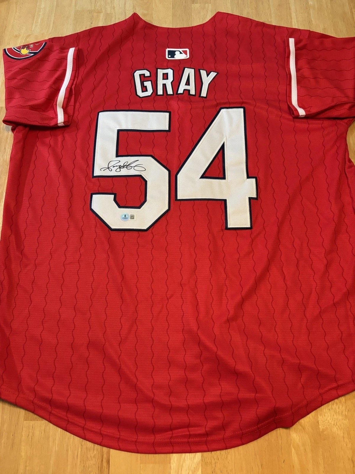 Sonny Gray St Louis Cardinals Autographed Signed  Jersey Beckett Coa