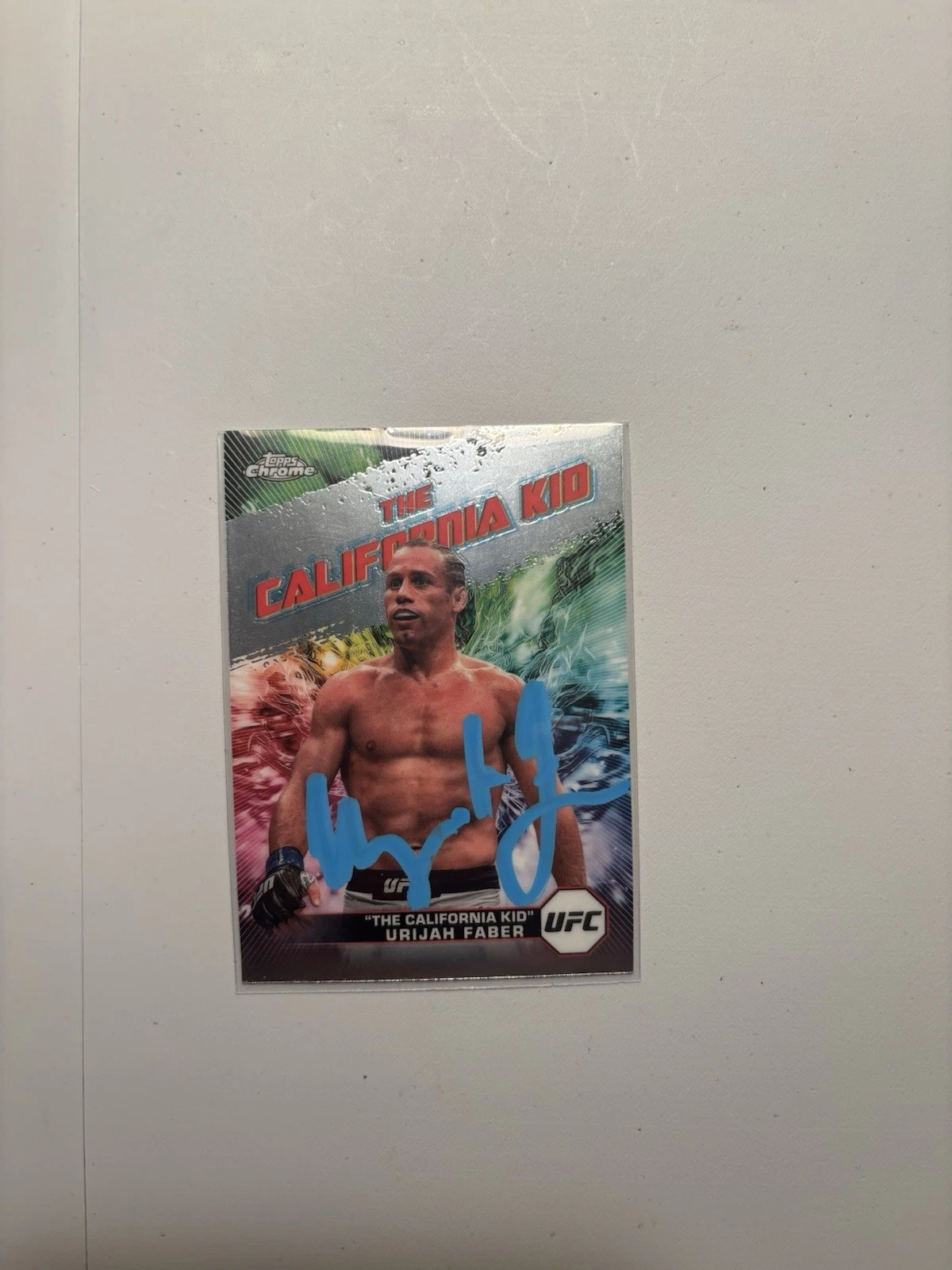 2024 Topps Chrome UFC  AKA  Urijah Faber Auto #AKA-20. Rare. Hof. Legend