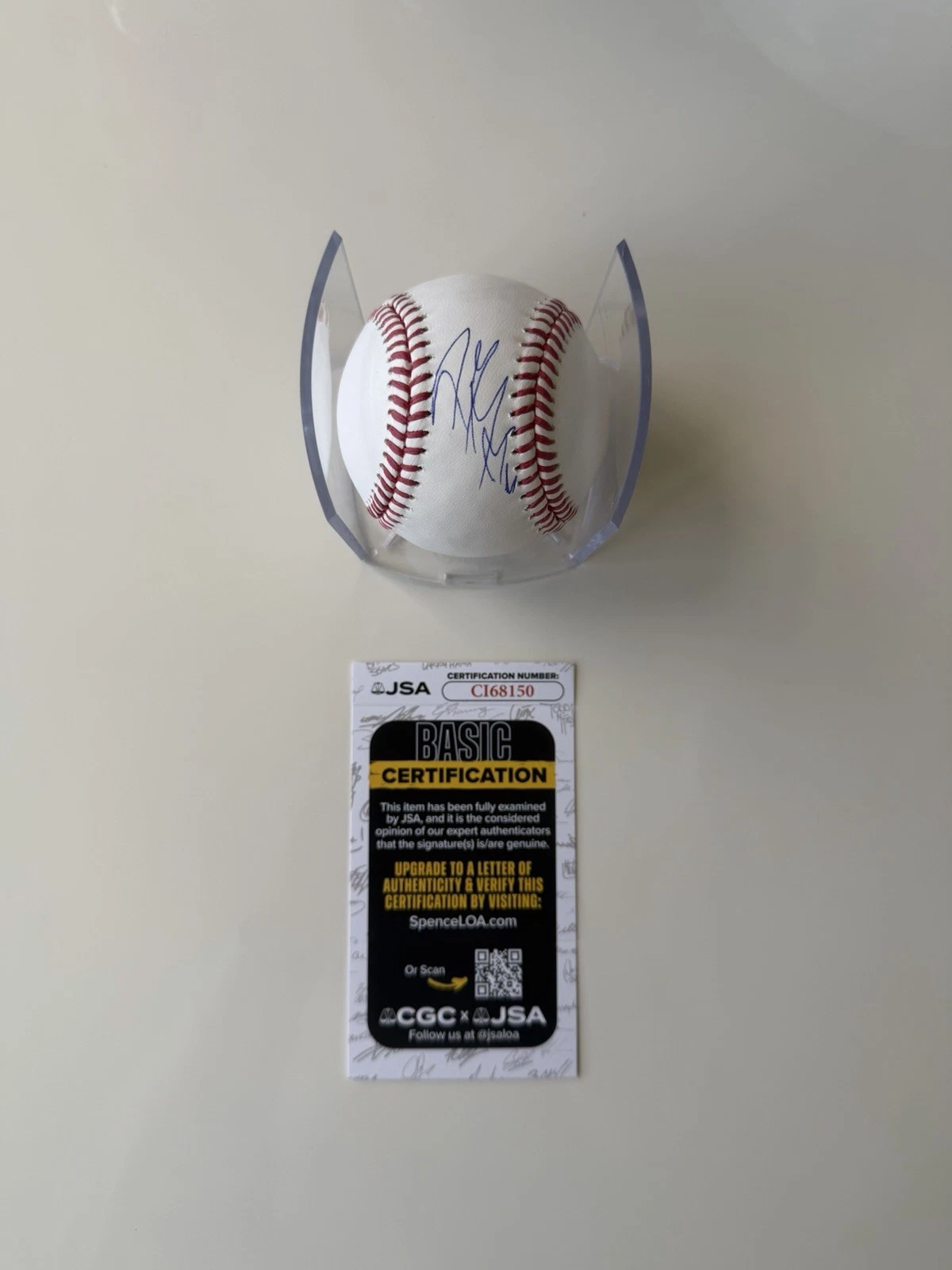 Post Malone Rapper Country Artist Autographed Baseball Posty JSA COA