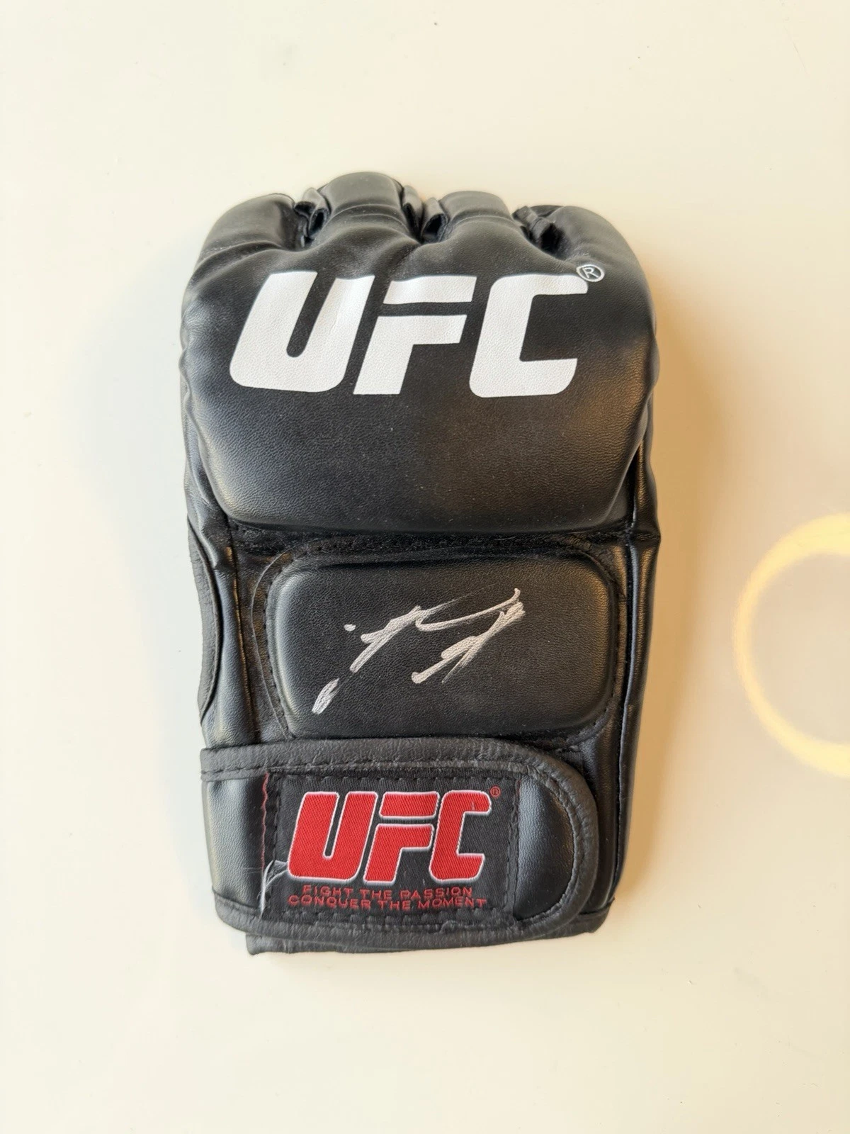 Nate Diaz Fighter Autographed UFC MMA Glove JSA COA