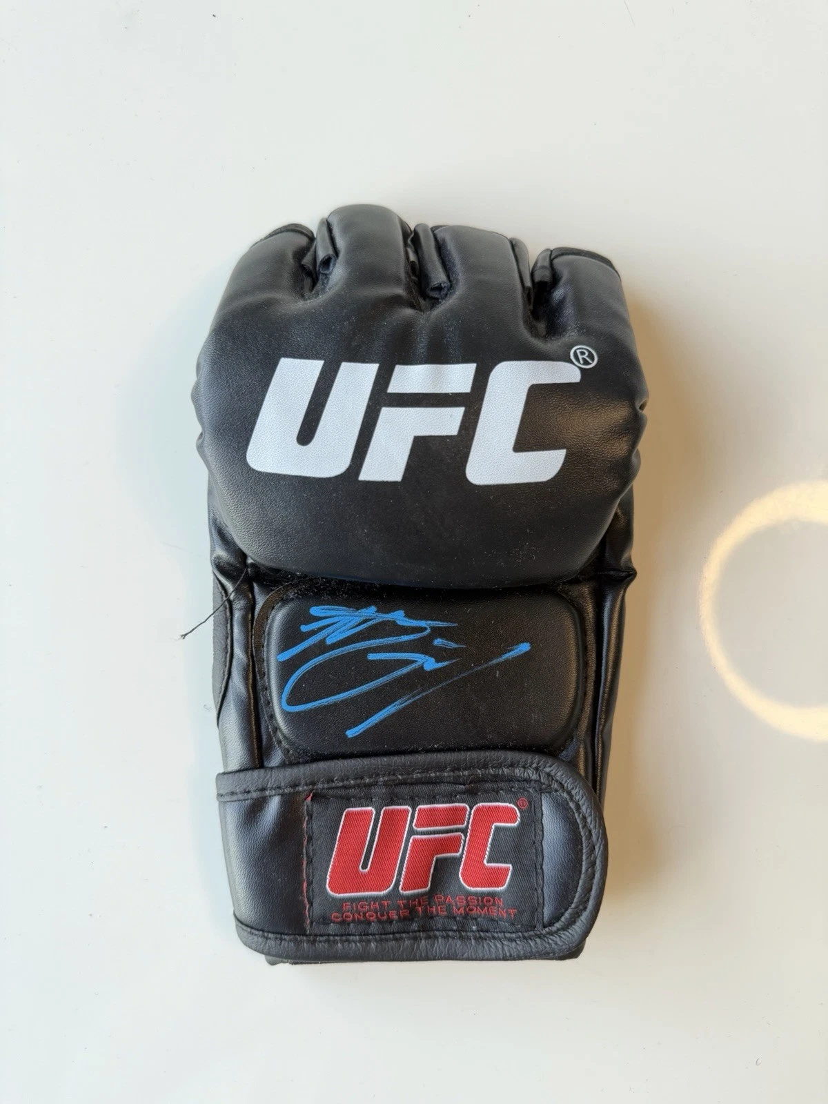 Nate Diaz Fighter Autographed UFC MMA Glove JSA COA