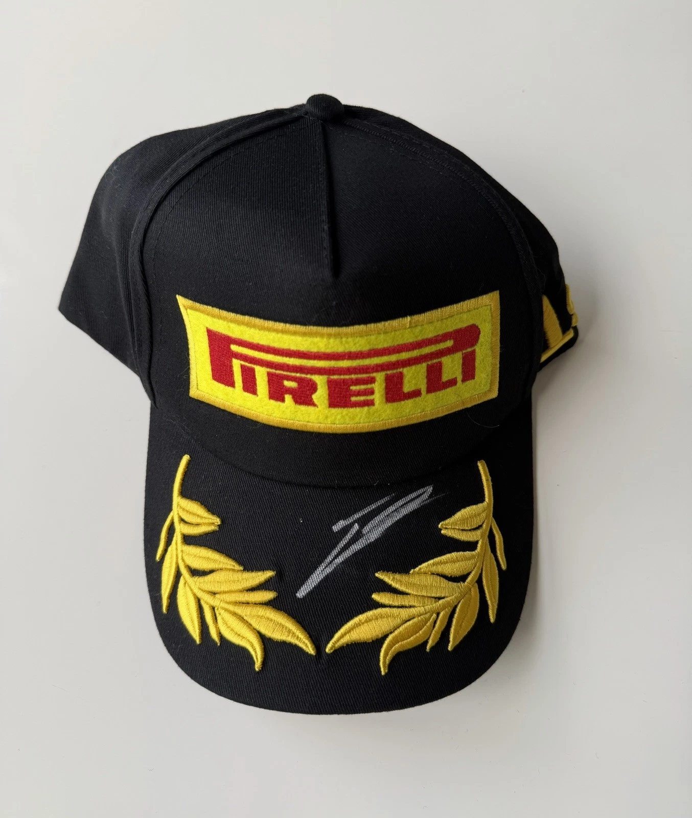 Esteban Ocon Autographed Pirelli Hat Podium Formula 1 Haas JSA COA