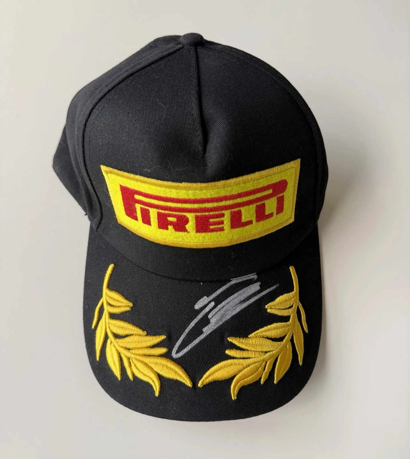 Esteban Ocon Autographed Pirelli Hat Podium Formula 1 Haas JSA COA