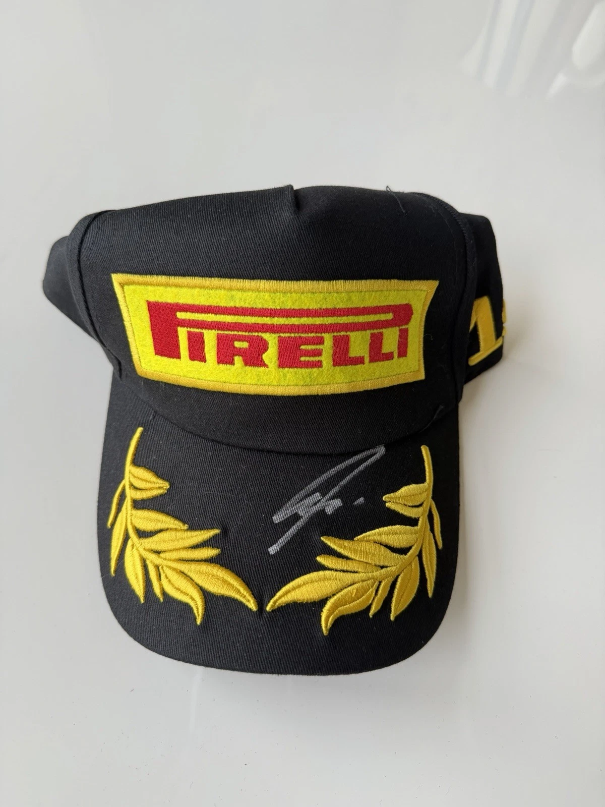 Nico Hulkenberg Autographed Pirelli Hat Stake F1 Formula 1 JSA COA