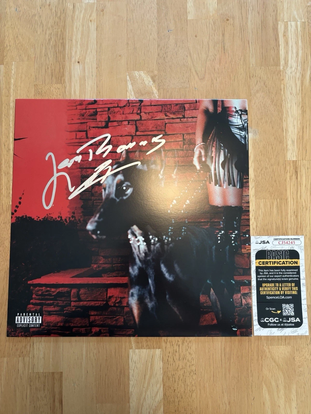‘Leon Thomas’ Signed Vinyl Album ‘Mutt’ JSA COA Certified