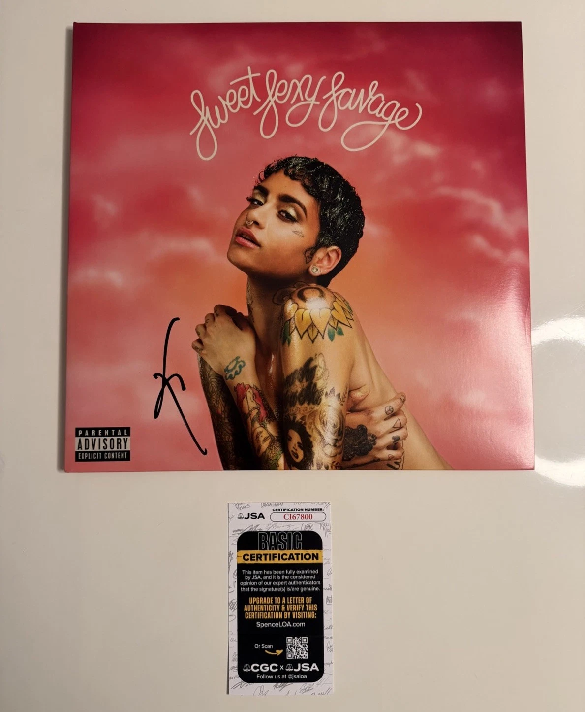 Kehlani Autographed Vinyl LP 