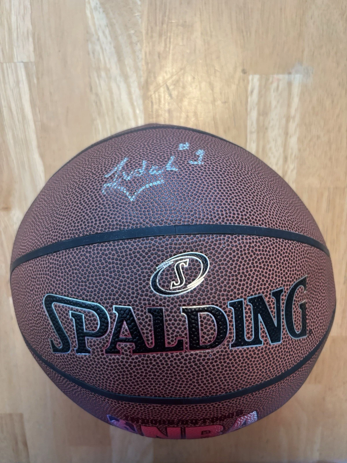 Jonathan Isaac Orlando Magic Autographed Signed Spalding Basketball. JSA Coa