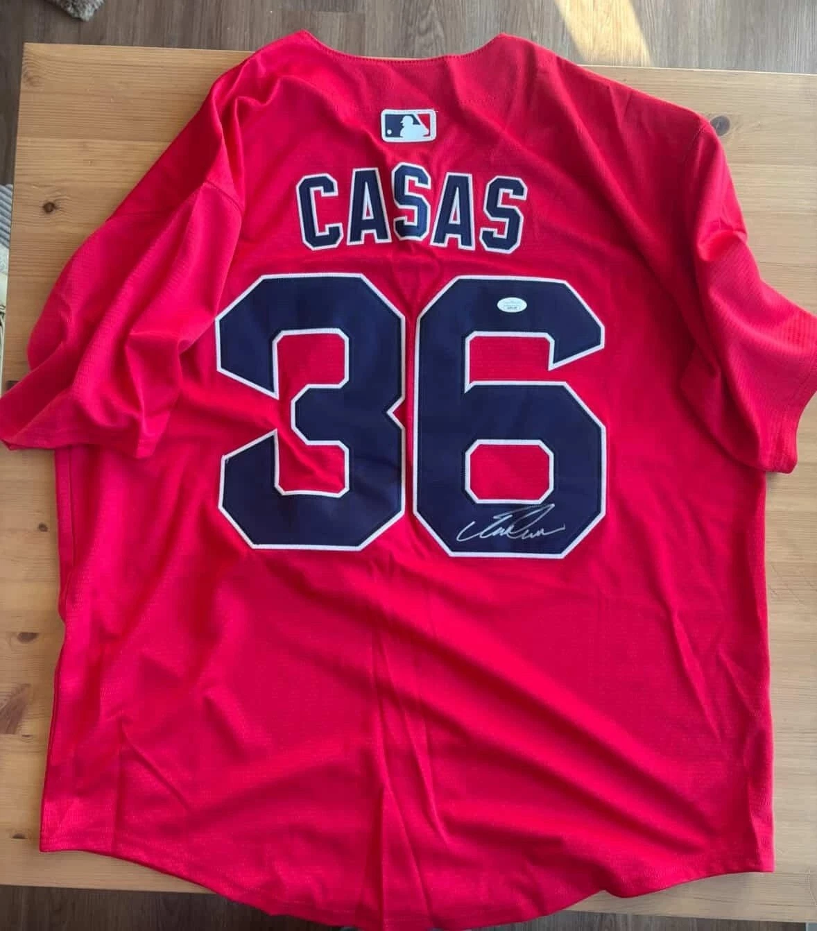 Triston Casas Autographed Signed Boston Red Sox Jersey JSA COA