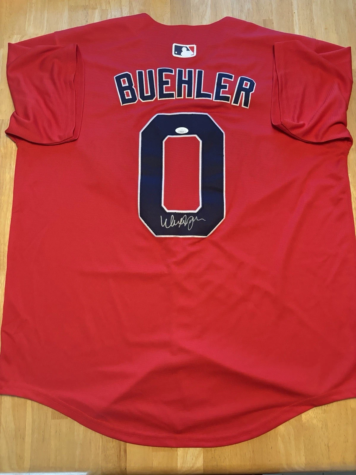 Walker Buehler signed Autographed Boston Red Sox jersey. JSA Coa Rare