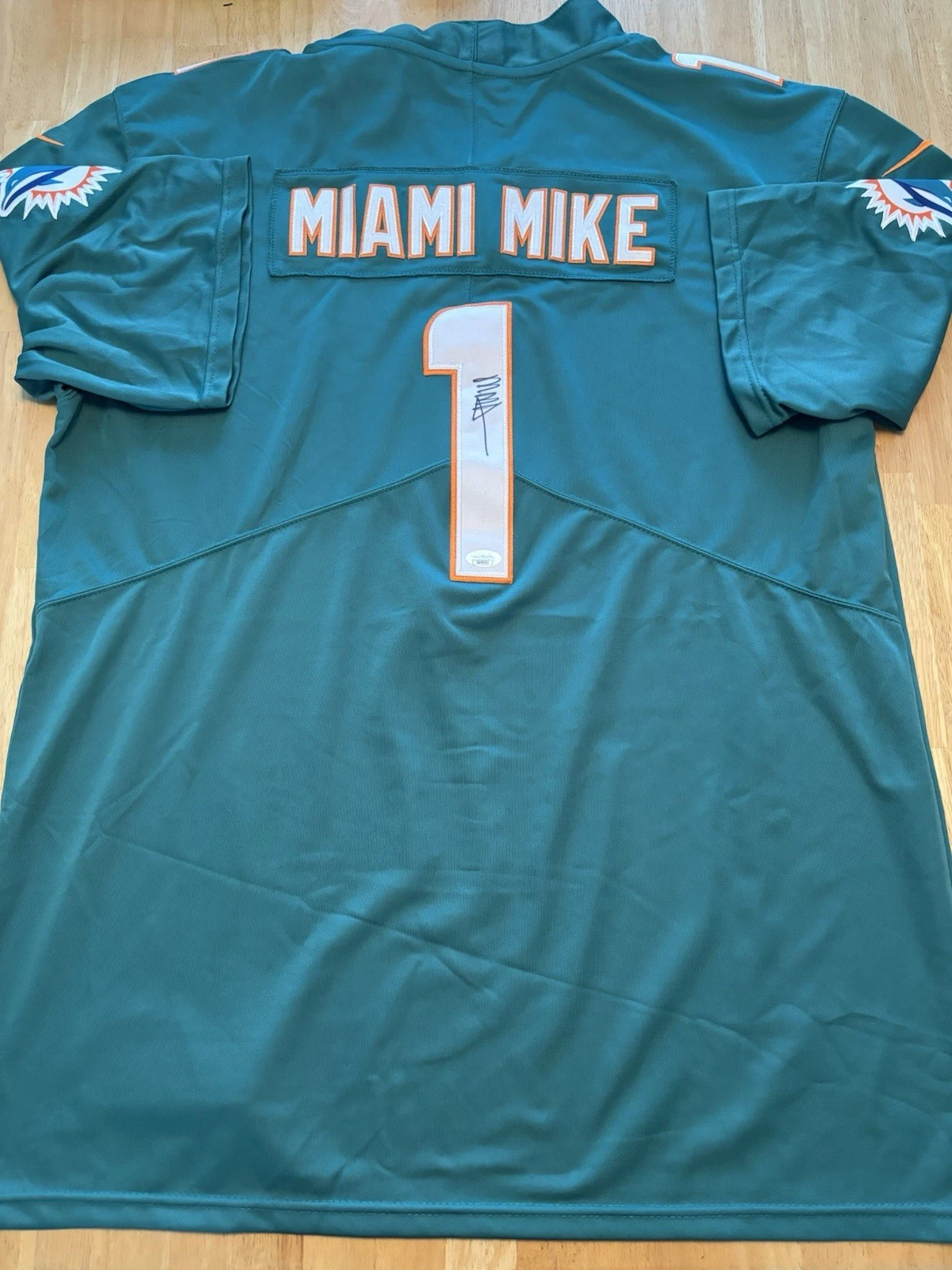 Mike McDaniel Miami Dolphins Head Coach Signed “Miami Mike