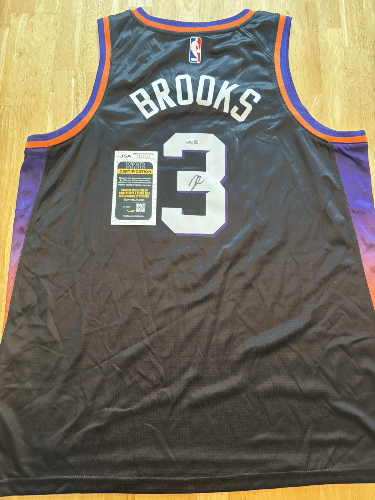 Dillon Brooks Signed  Autographed Phoenix Suns Jersey JSA COA