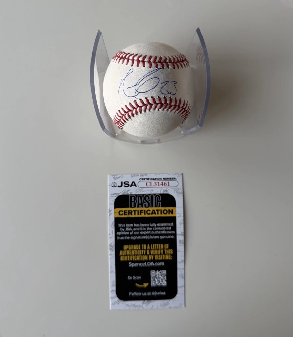 Nelson Cruz Seattle Mariners Autographed Baseball Star JSA COA