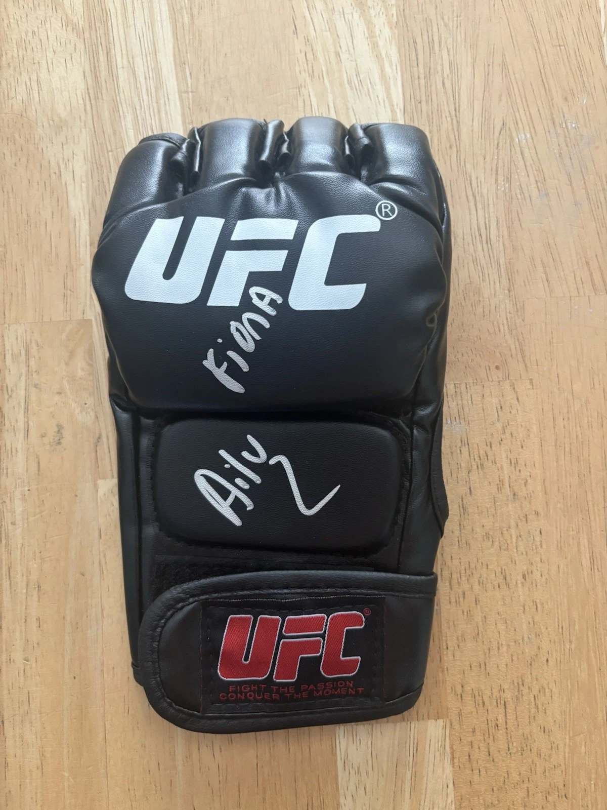 Ailin Perez - Signed Autographed  Inscribed UFC Glove - Beckett  Certification