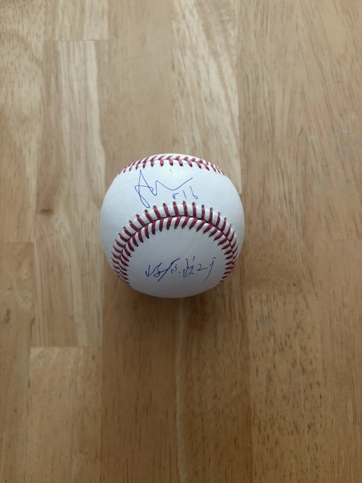 Shinnosuke Ogasawara Signed Baseball Washington Nationals Autographed Kanji JSA