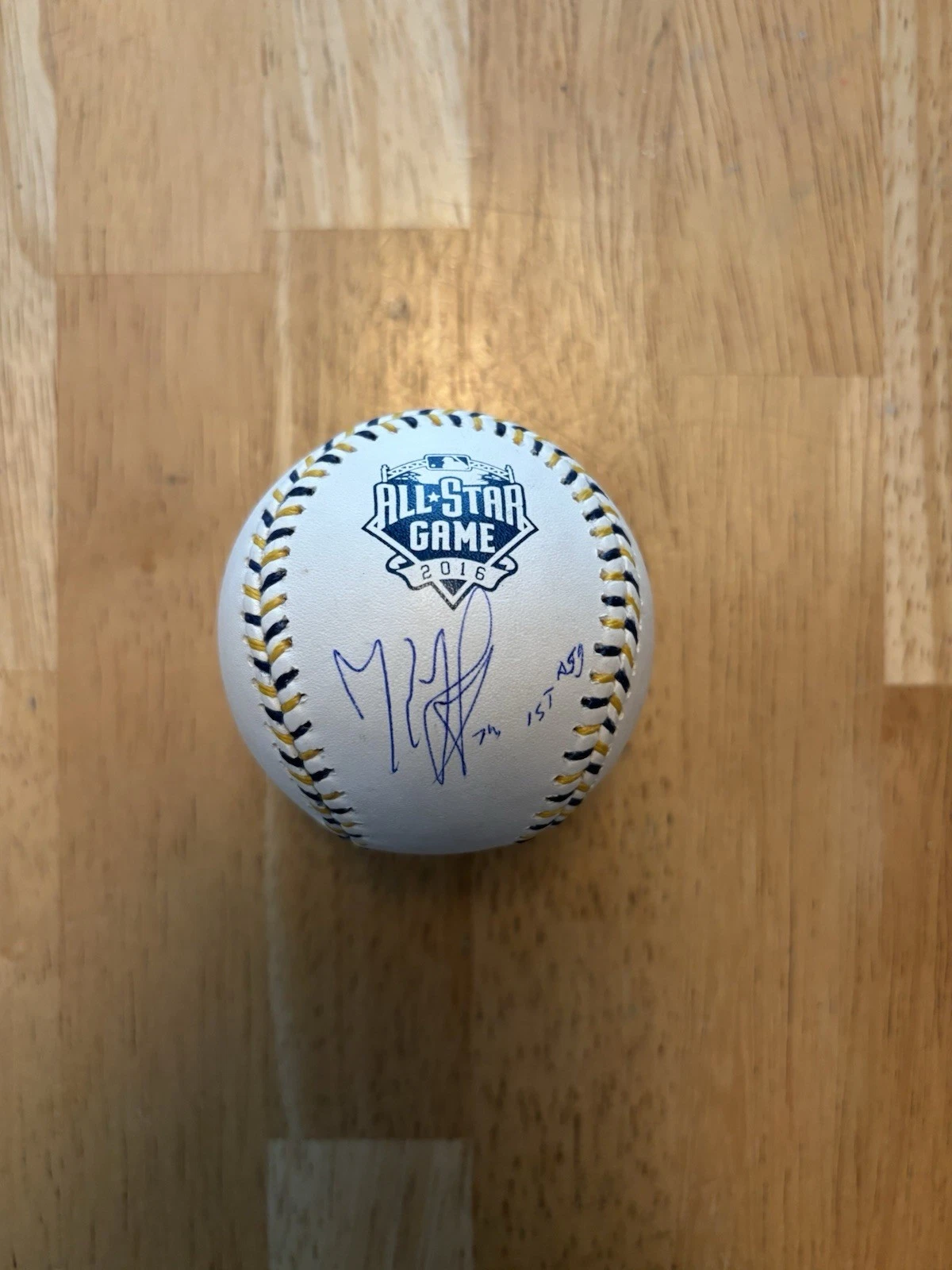 Kenley Jansen  Autographed Signed Inscribed 2016 All Star Baseball. Beckett Coa