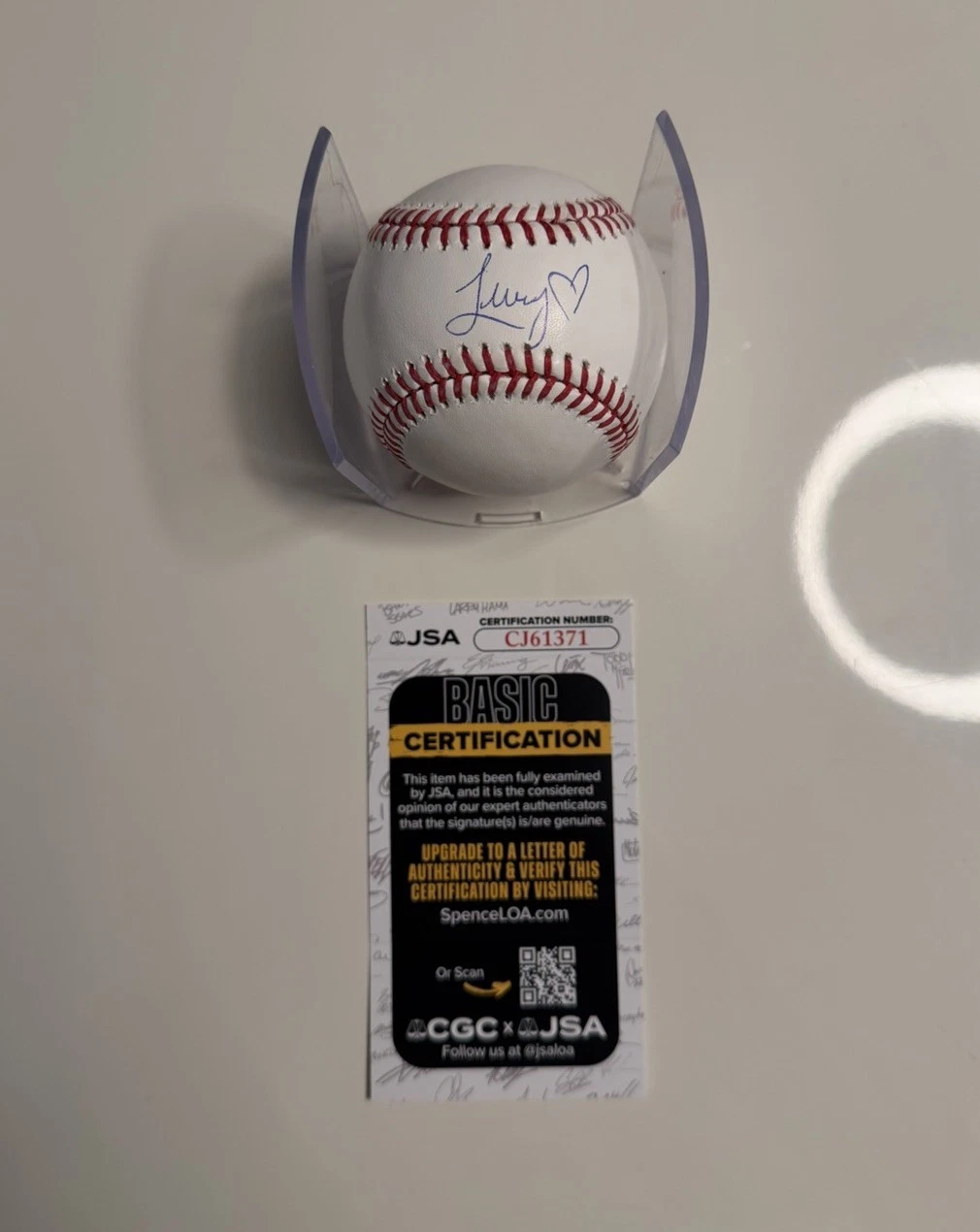 Livvy Dunne Autographed Baseball LSU Gymnast Pirates JSA COA