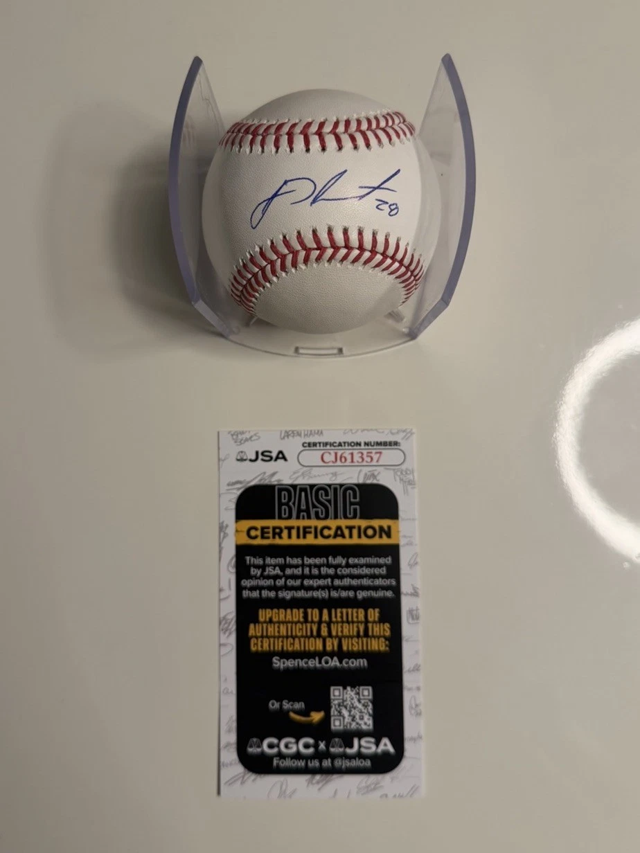 JD Martinez Boston Red Sox Autographed Baseball Star JSA COA