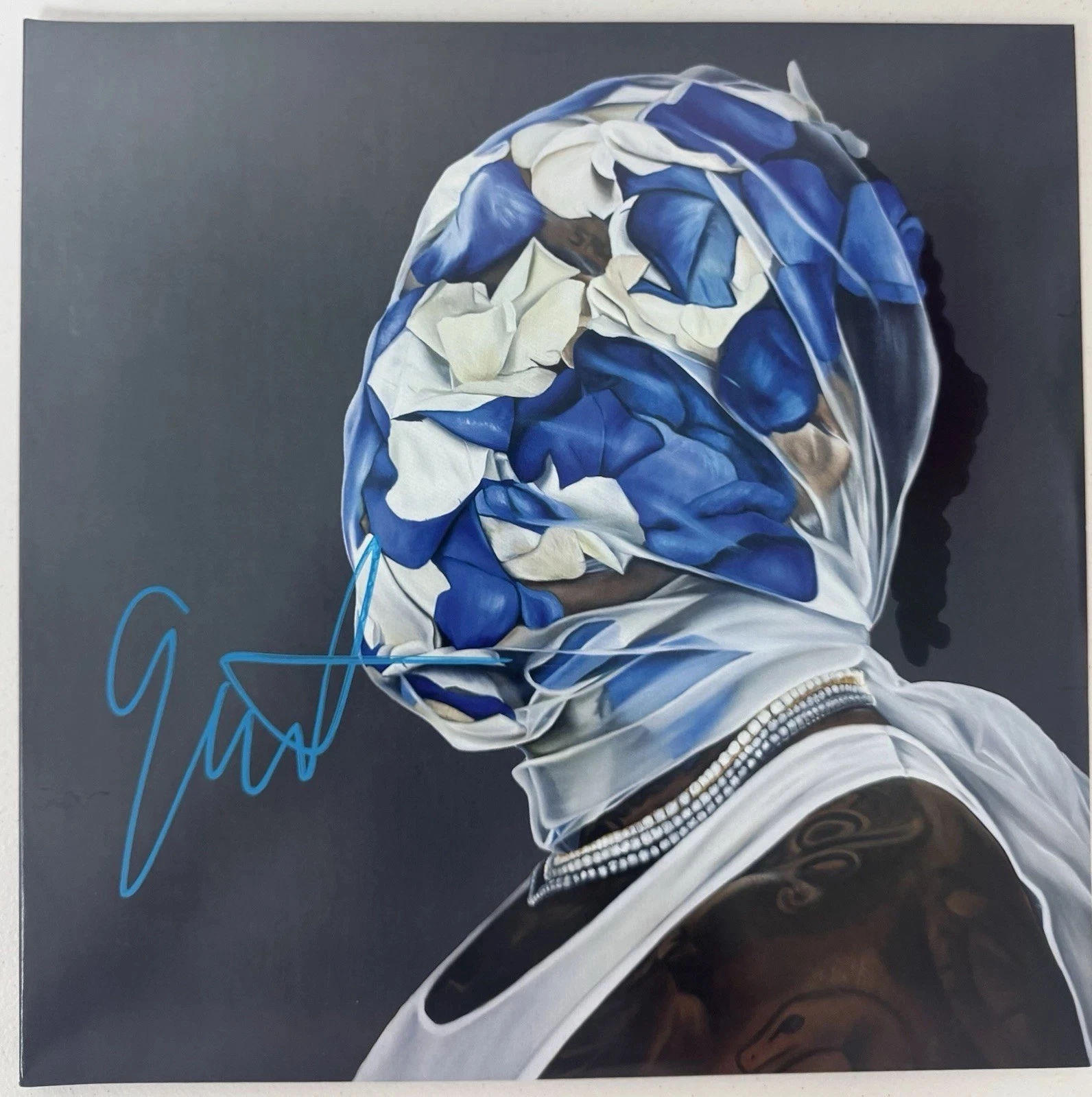 Gunna Rapper Autographed One of Wun + DS2 Vinyl Beckett + JSA COA
