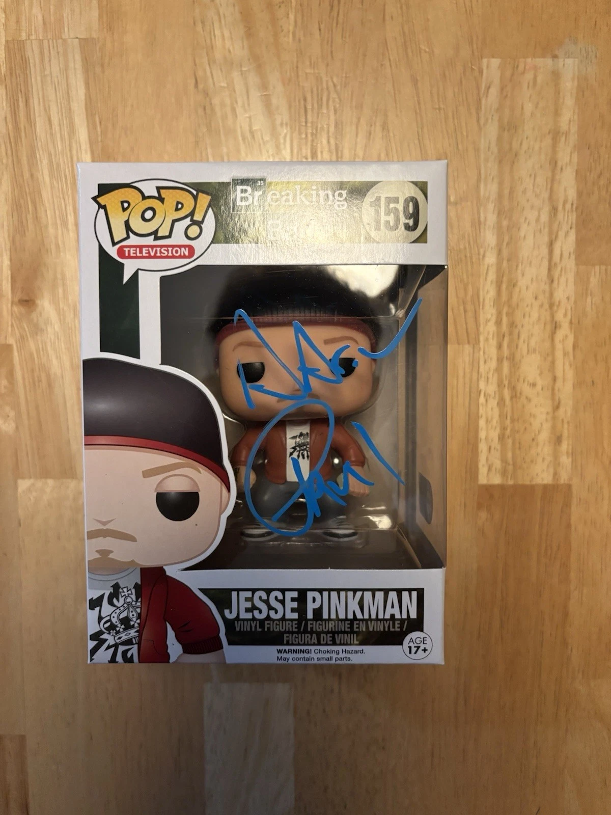Aaron Paul Signed Autographed Jesse Pinkman Funko #2500.  SWAU COA