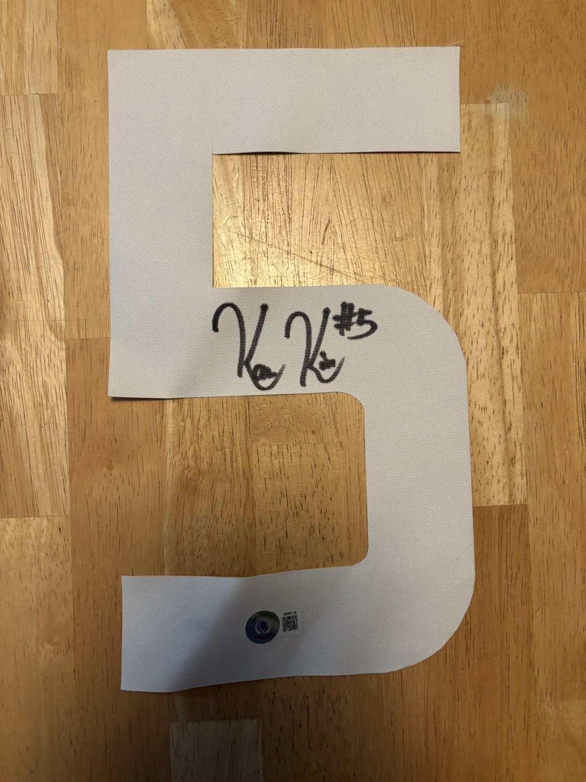 Kamren Kinchens Autographed Signed Jersey Number. LA Rams. Hurricanes. Beckett